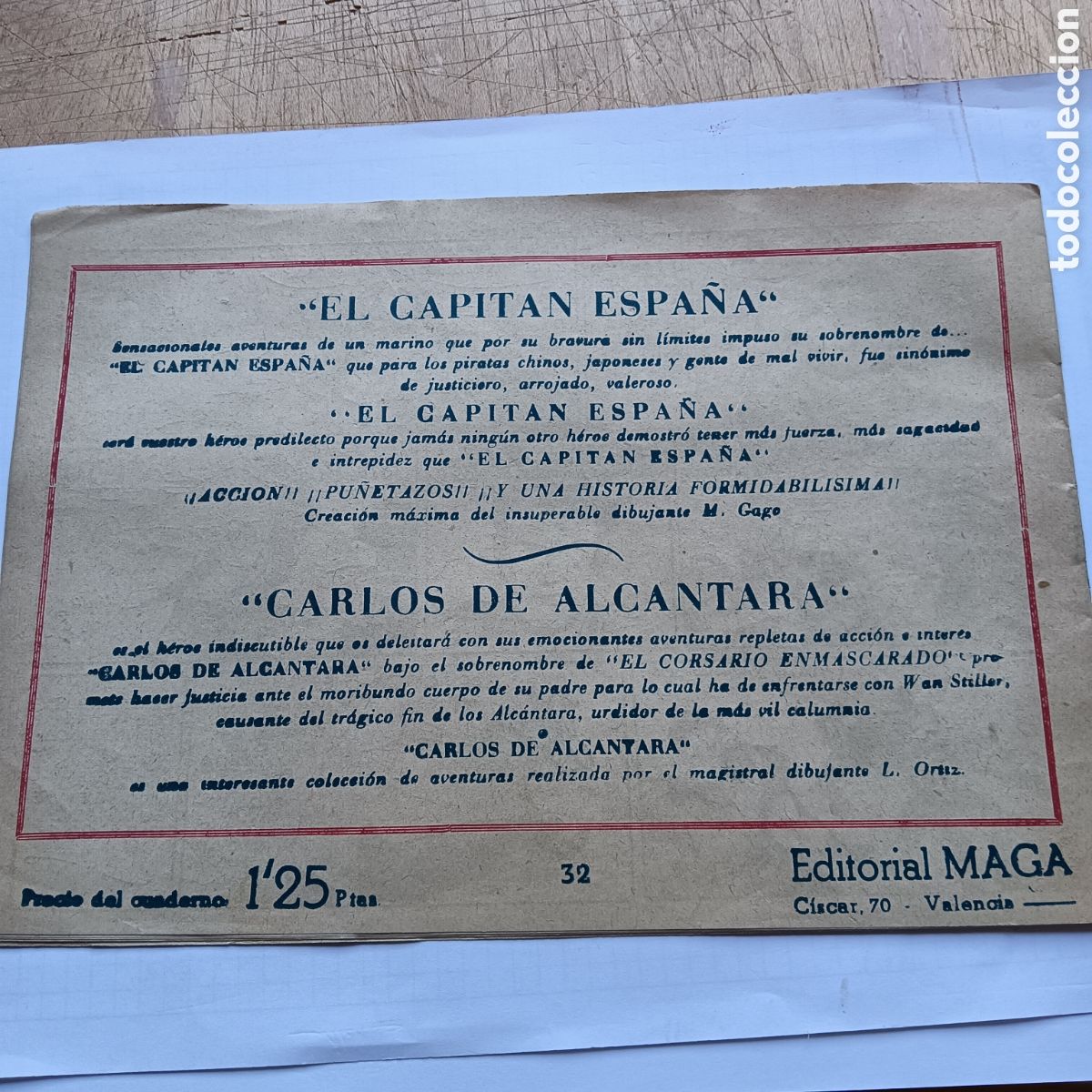 Tebeos: DAN BARRY EL TERREMOTO N&Uacute;M 32 EDI.MAGA ORIGINAL - Foto 2