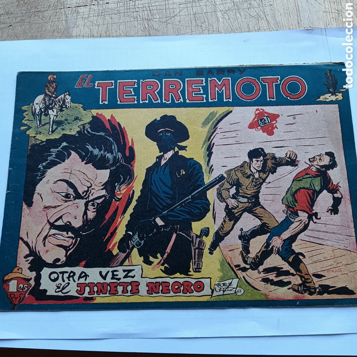 Tebeos: DAN BARRY EL TERREMOTO N&Uacute;M 32 EDI.MAGA ORIGINAL