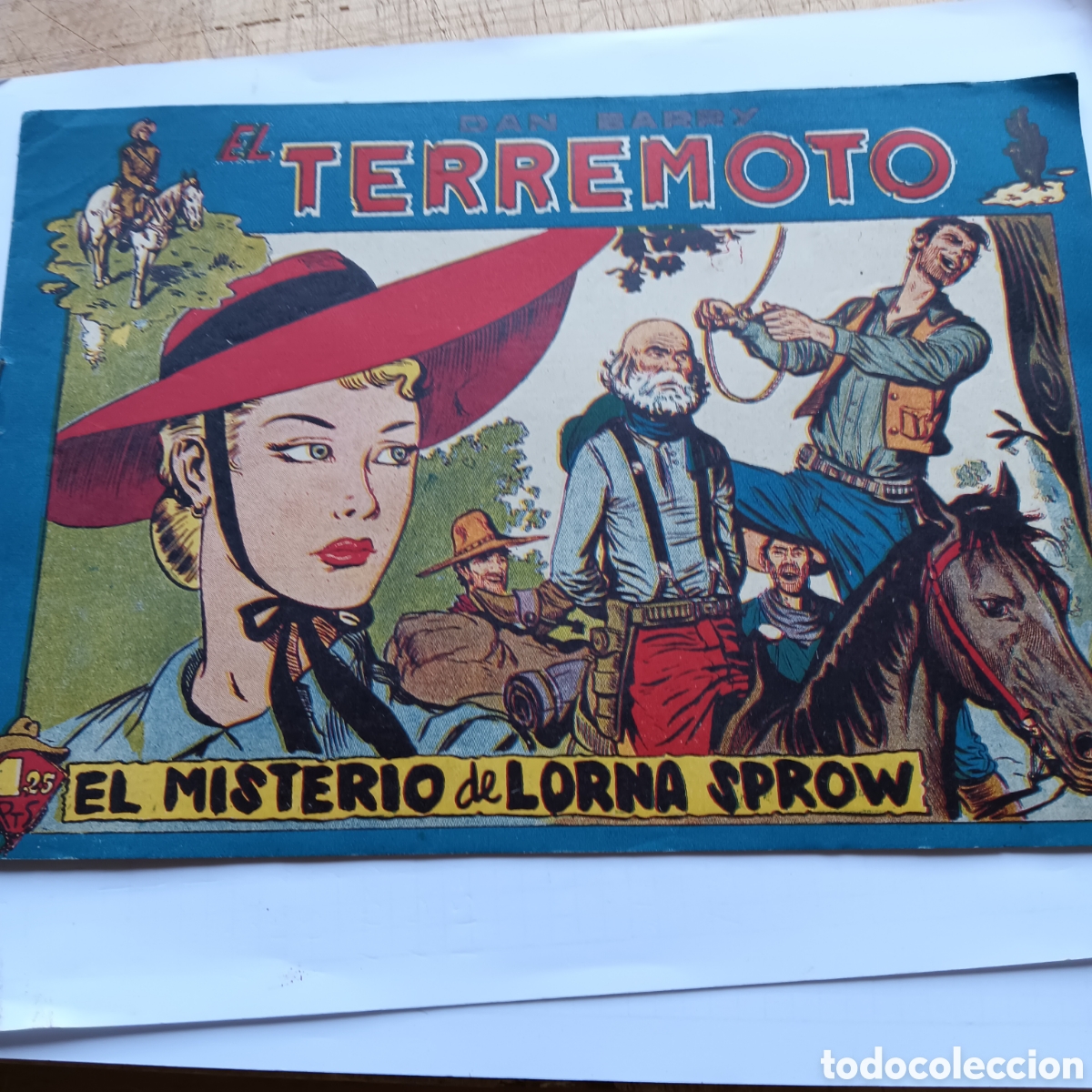 Tebeos: DAN BARRY EL TERREMOTO N&Uacute;M 54 EDITORIAL MAGA ORIGINAL