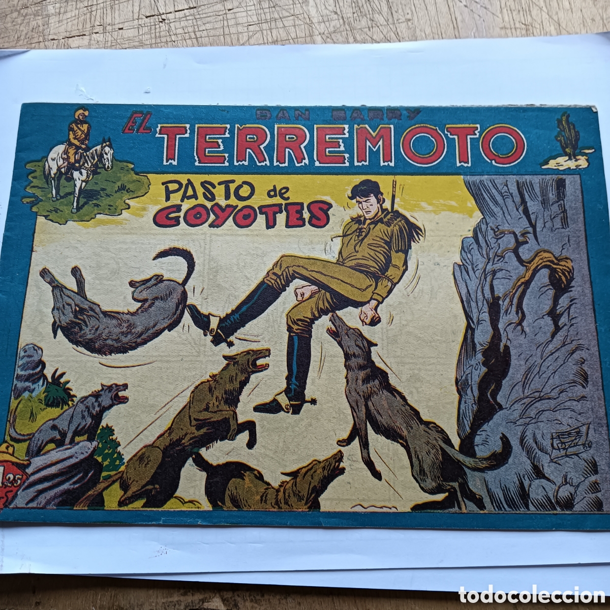 Tebeos: DAN BARRY EL TERREMOTO N&Uacute;M 53 EDITORIAL MAGA ORIGINAL