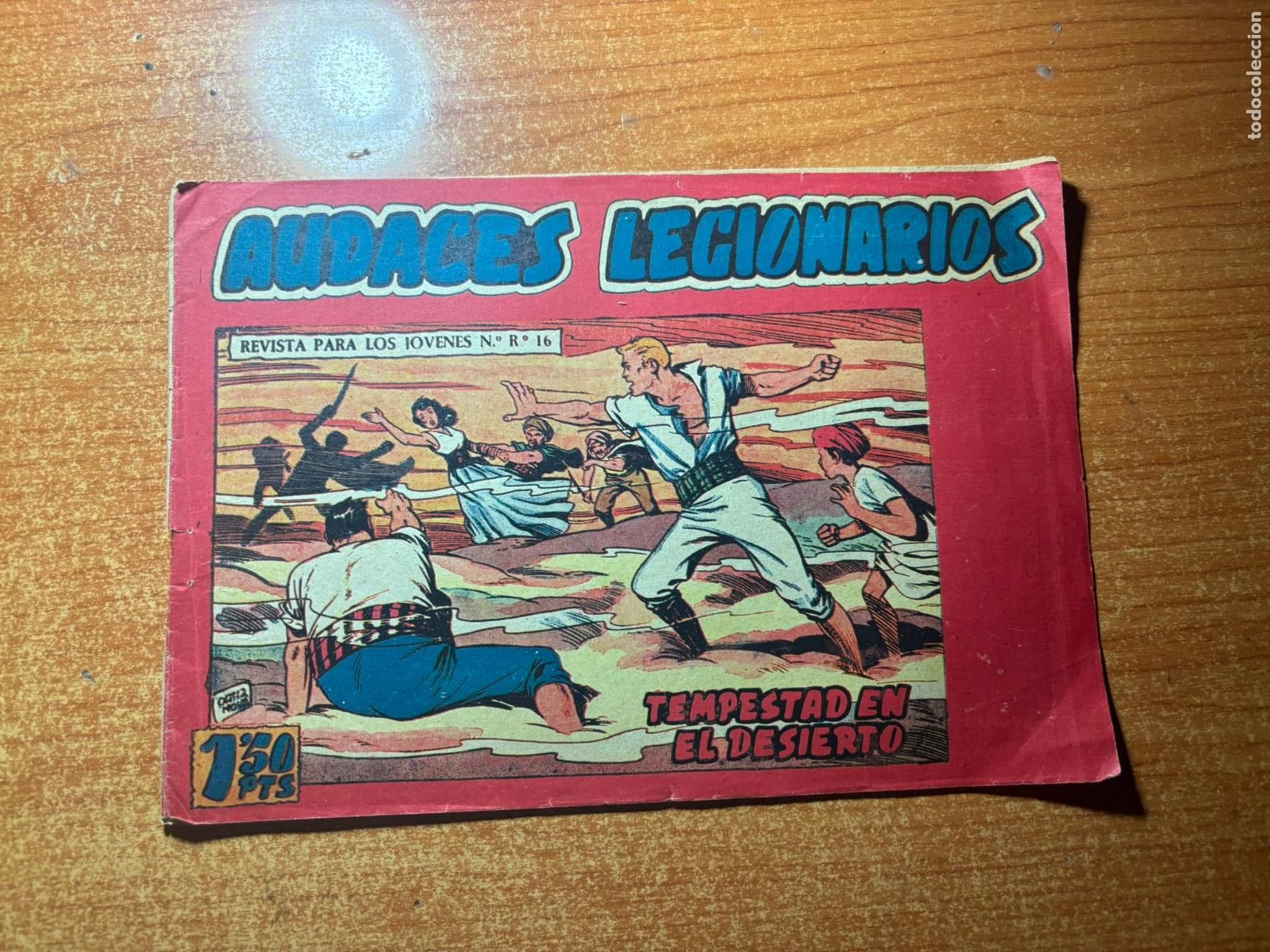 Tebeos: AUDACES LEGIONARIOS N&ordm; 2 EDITORIAL MAGA ORIGINAL