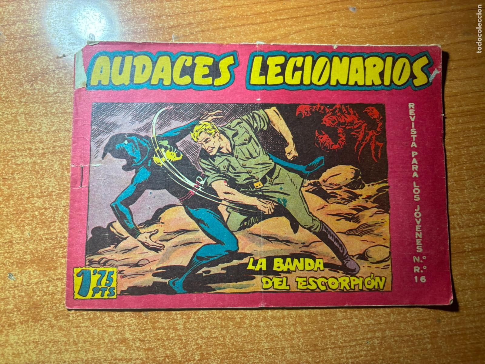 Tebeos: AUDACES LEGIONARIOS N&ordm; 25 EDITORIAL MAGA ORIGINAL