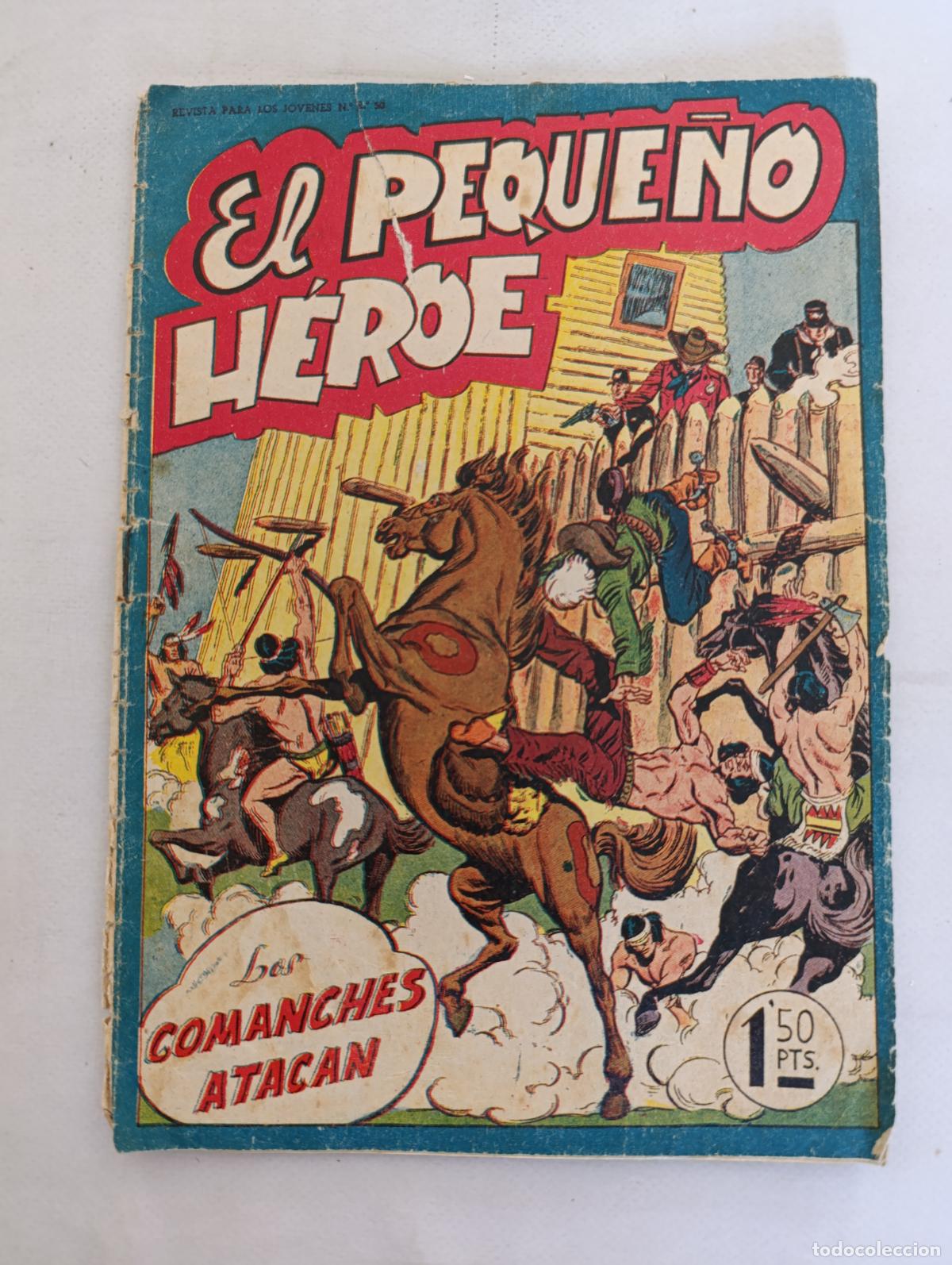 Tebeos: EL PEQUE&Ntilde;O HEROE N&ordm; 10 - LOS COMANCHES ATACAN - MAGA - ORIGINAL (HU)
