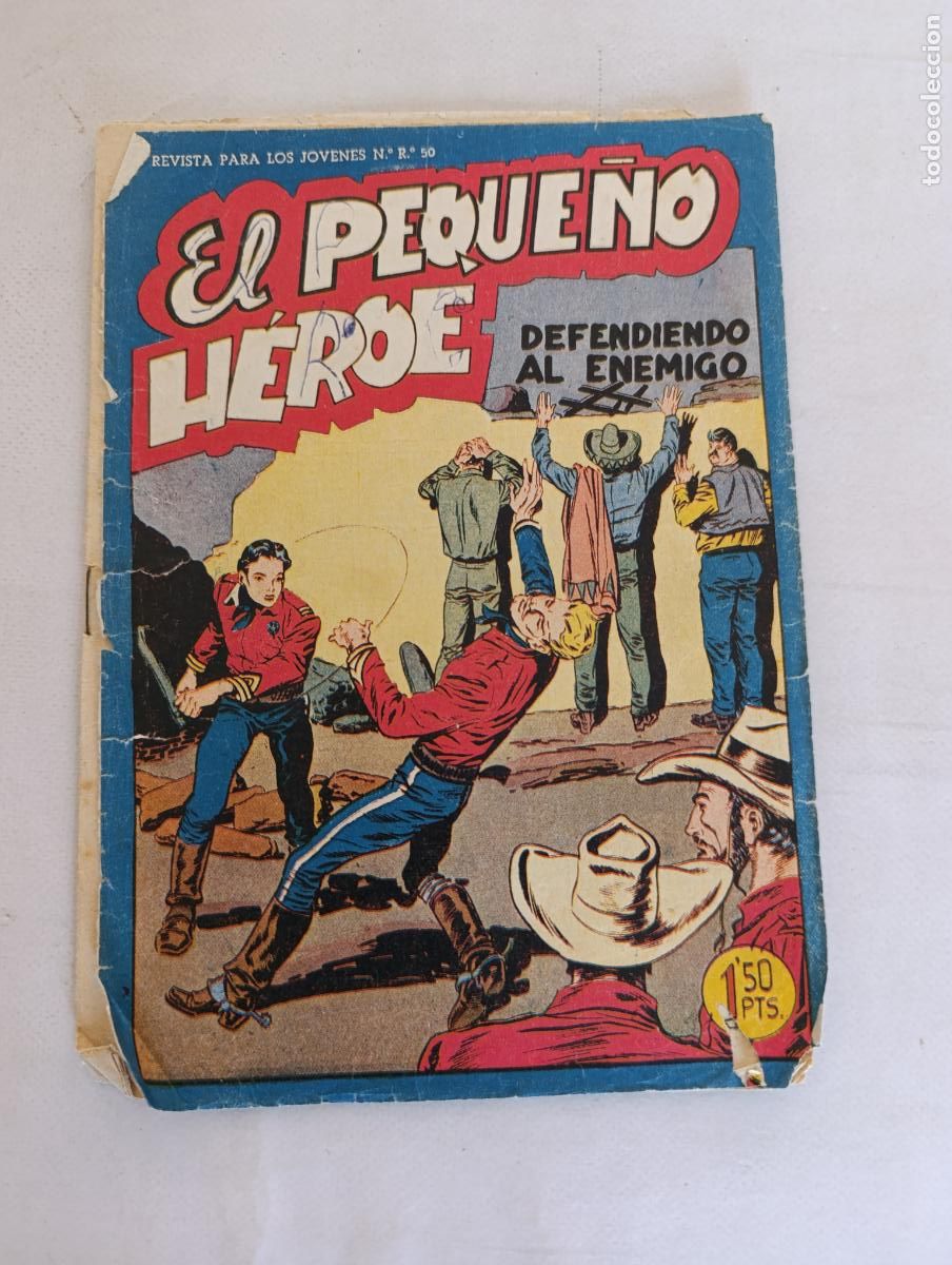 Tebeos: EL PEQUE&Ntilde;O HEROE N&ordm; 29 - DEFENDIENDO AL ENEMIGO - MAGA - ORIGINAL (HU)