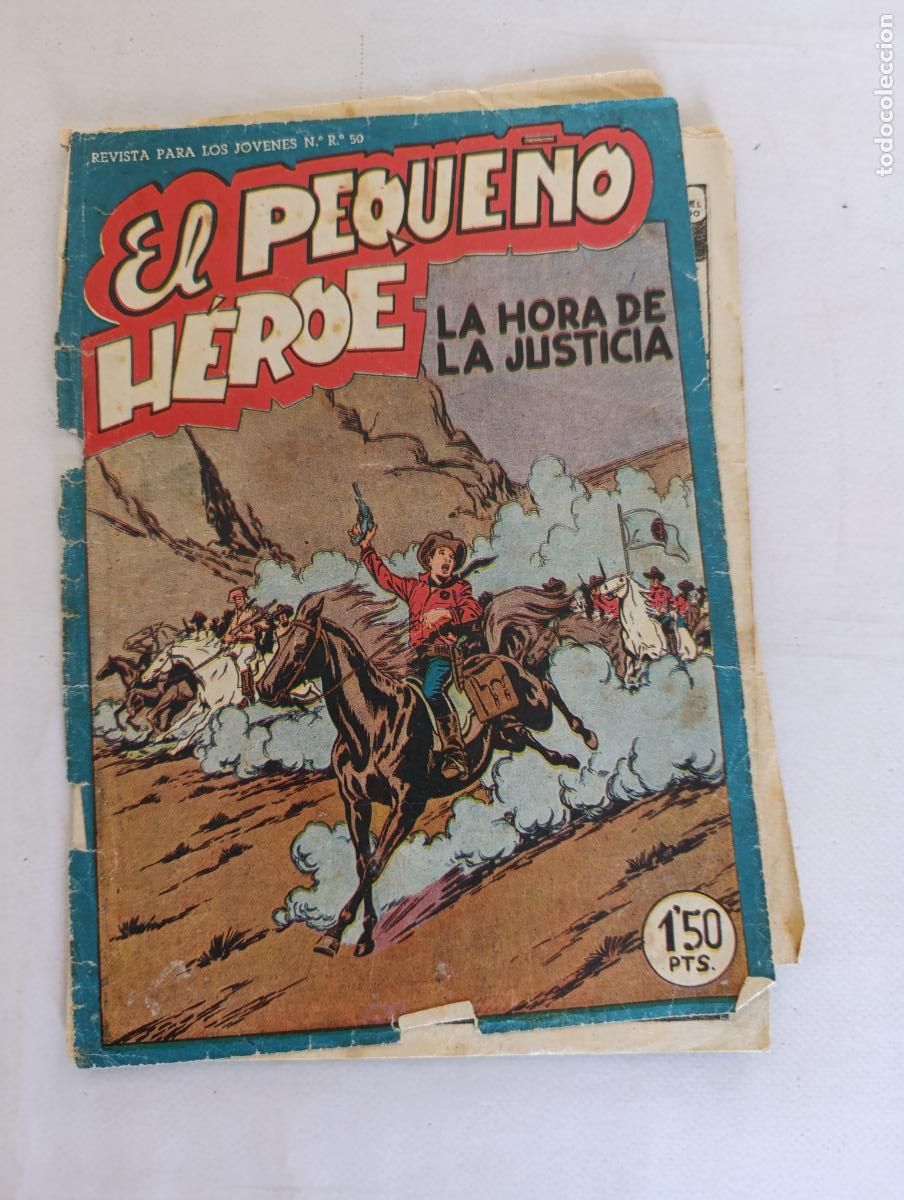 Tebeos: EL PEQUE&Ntilde;O HEROE N&ordm; 31 - LA HORA DE LA JUSTICIA - MAGA - ORIGINAL (HU)