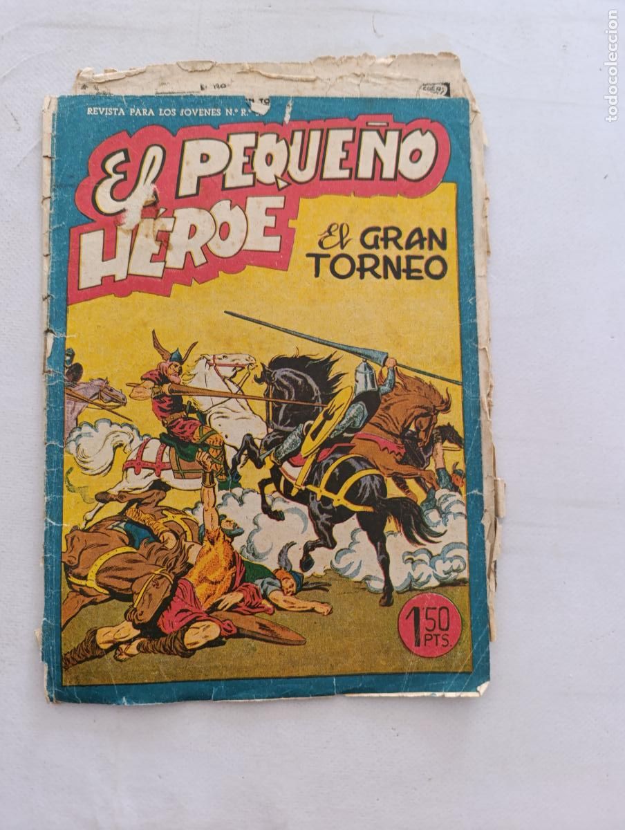 Tebeos: EL PEQUE&Ntilde;O HEROE N&ordm; 36 - EL GRAN TORNEO - MAGA - ORIGINAL (HU)
