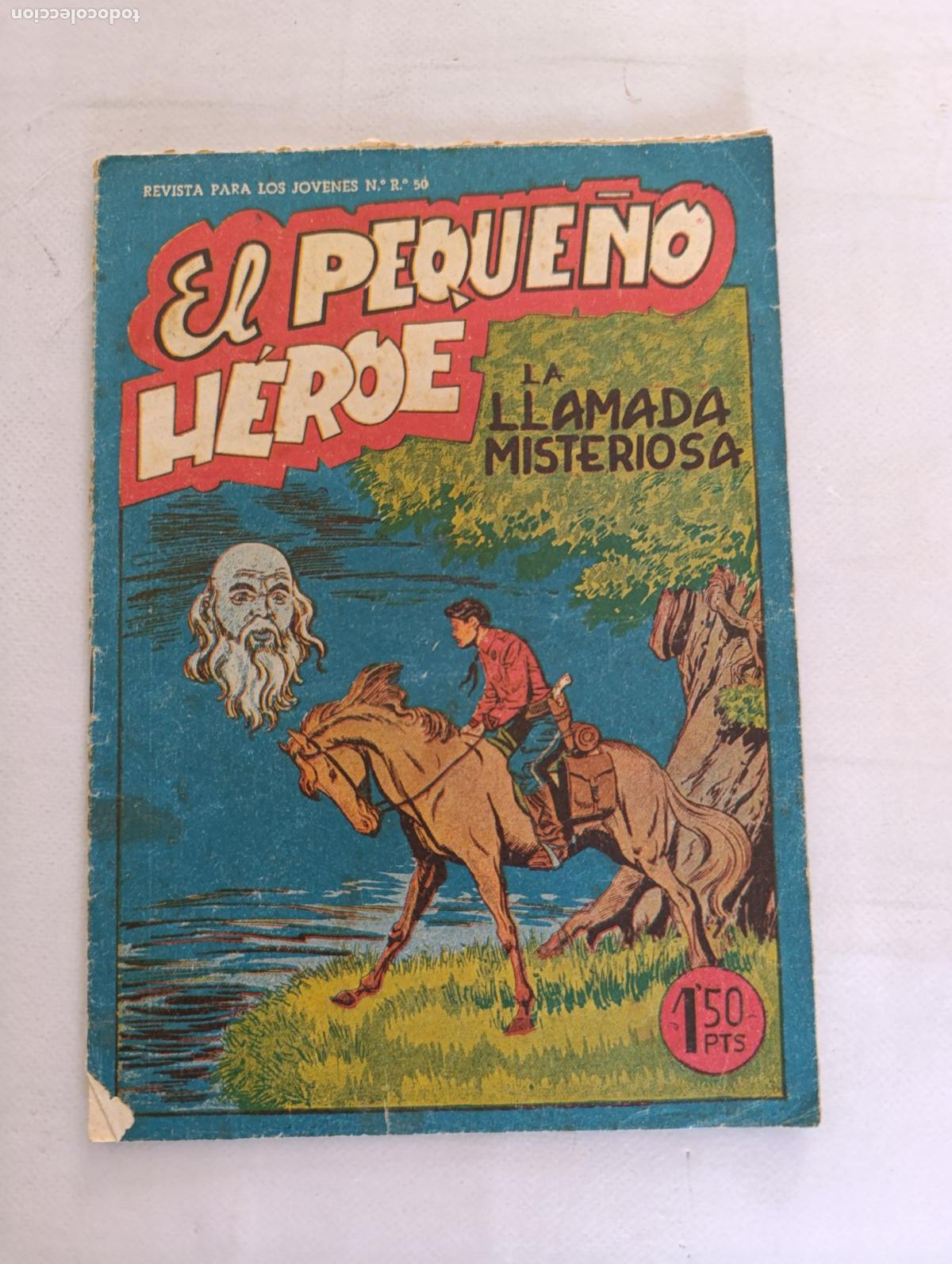 Tebeos: EL PEQUE&Ntilde;O HEROE N&ordm; 38 - LA LLAMADA MISTERIOSA - MAGA - ORIGINAL (HU)