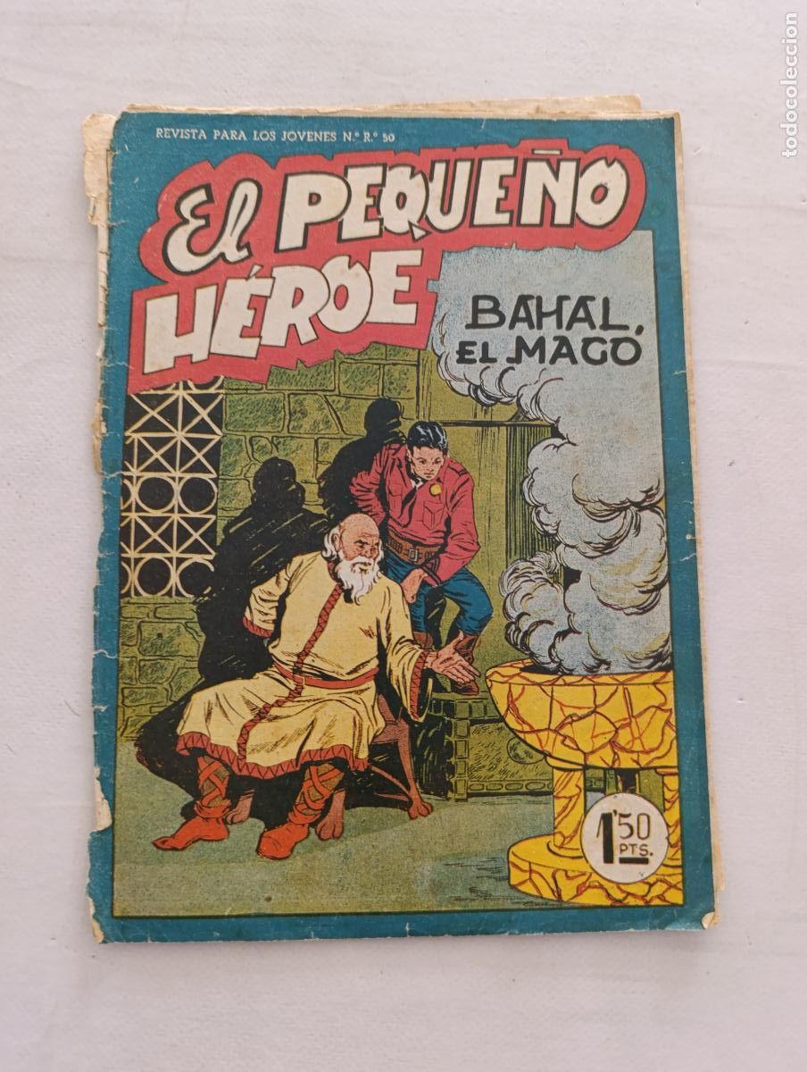 Tebeos: EL PEQUE&Ntilde;O HEROE N&ordm; 39 - BAHAL, EL MAGO - MAGA - ORIGINAL (HU)