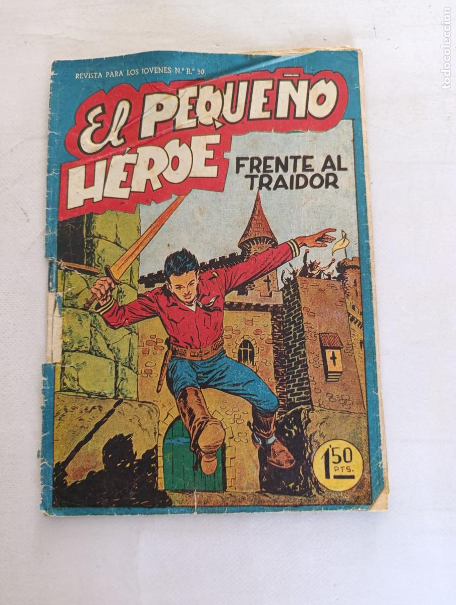 Tebeos: EL PEQUE&Ntilde;O HEROE N&ordm; 43 - FRENTE AL TRAIDOR - MAGA - ORIGINAL (HU)