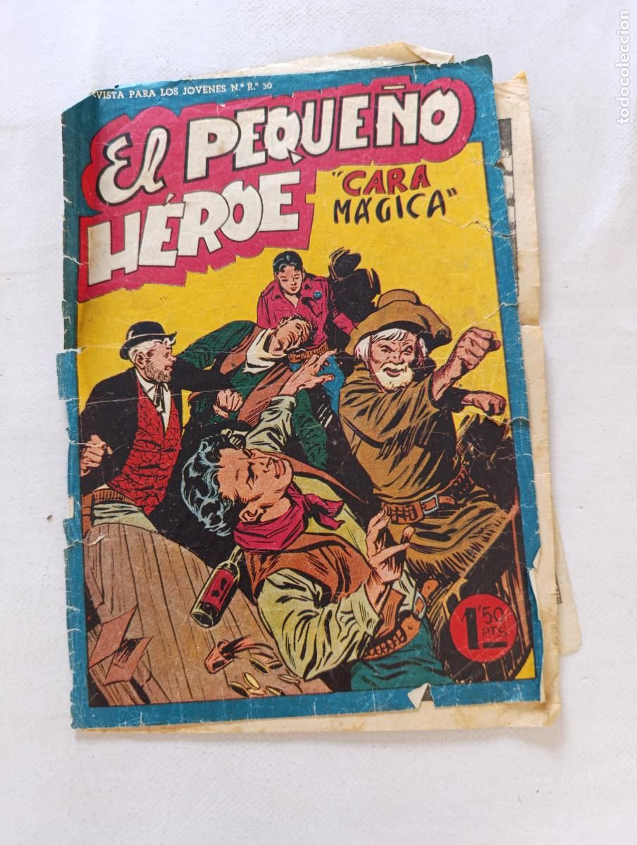 Tebeos: EL PEQUE&Ntilde;O HEROE N&ordm; 49 - CARA MAGICA - MAGA - ORIGINAL (HU)