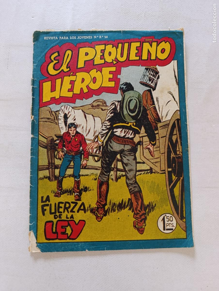 Tebeos: EL PEQUE&Ntilde;O HEROE N&ordm; 56 - LA FUERZA DE LA LEY - MAGA - ORIGINAL (HU)