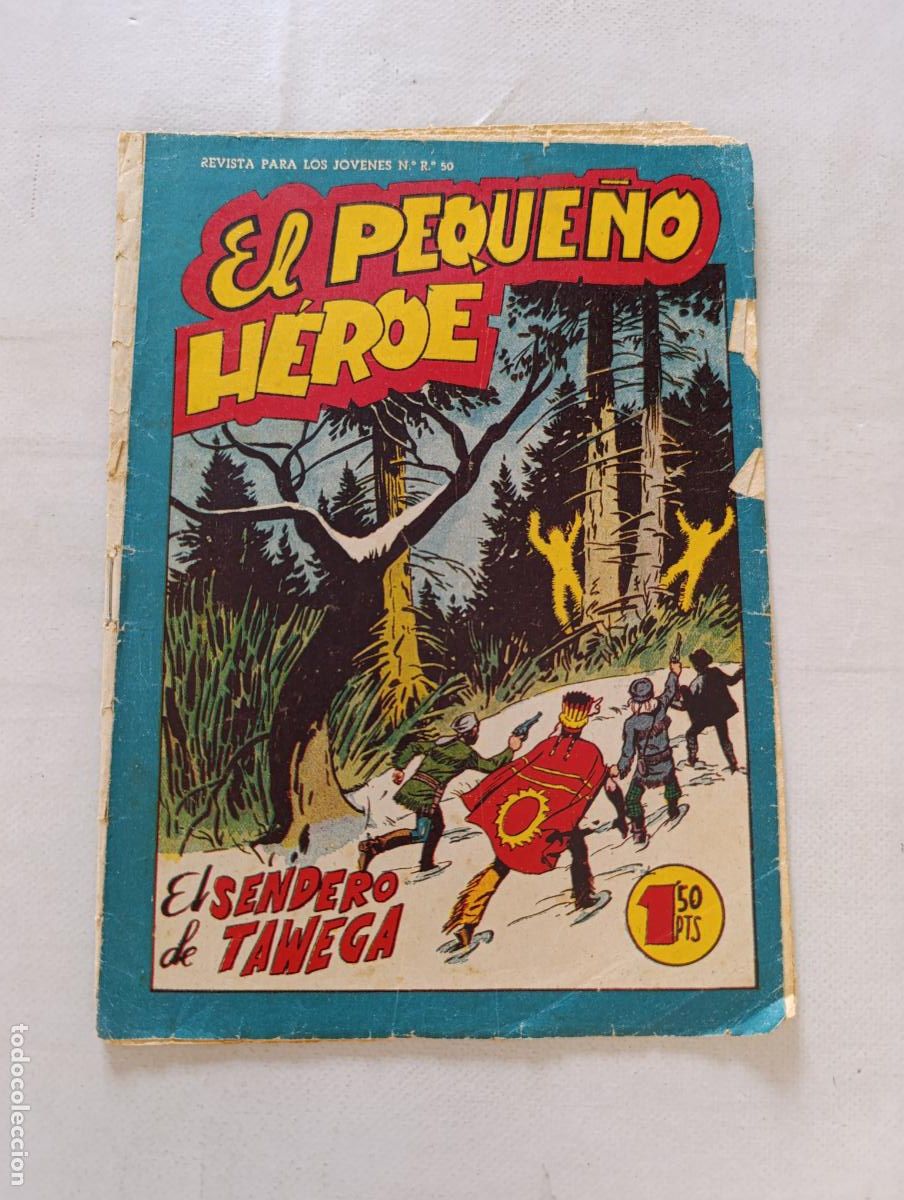 Tebeos: EL PEQUE&Ntilde;O HEROE N&ordm; 96 - EL SENDERO DE TAWEGA - MAGA - ORIGINAL (HU)