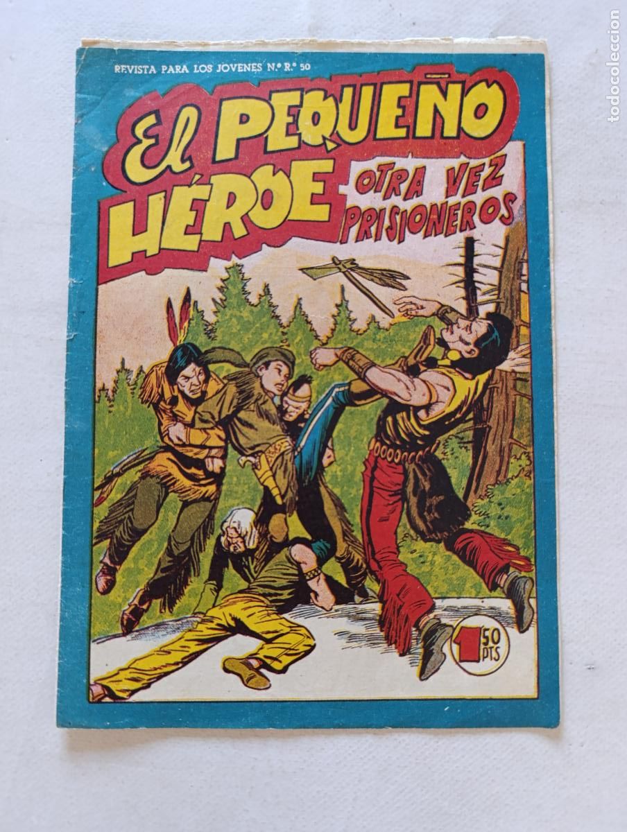 Tebeos: EL PEQUE&Ntilde;O HEROE N&ordm; 106 - OTRA VEZ PRISIONEROS - MAGA - ORIGINAL (HU)