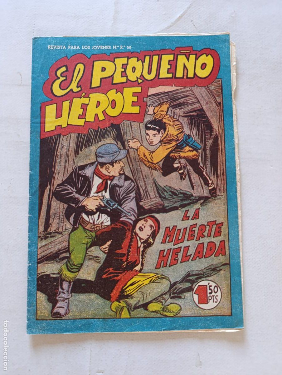 Tebeos: EL PEQUE&Ntilde;O HEROE N&ordm; 108 - LA MUERTE HELADA - MAGA - ORIGINAL (HU)
