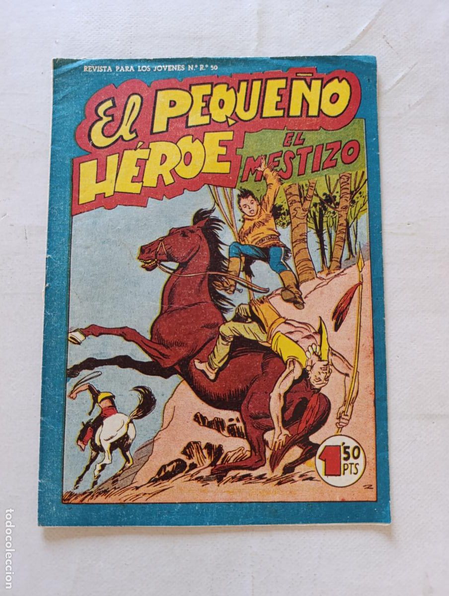 Tebeos: EL PEQUE&Ntilde;O HEROE N&ordm; 109 - EL MESTIZO - MAGA - ORIGINAL (HU)