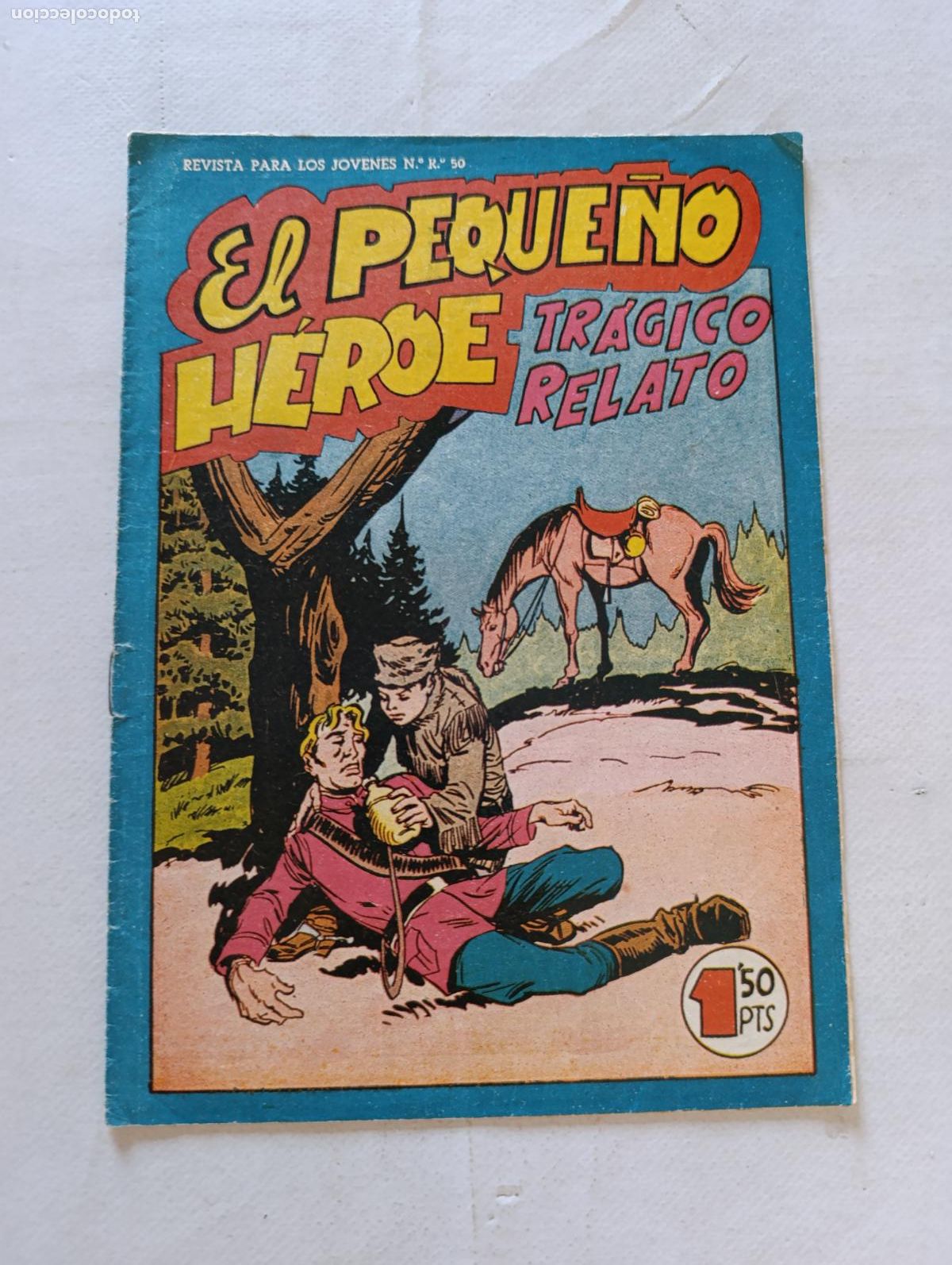 Tebeos: EL PEQUE&Ntilde;O HEROE N&ordm; 110 - TRAGICO RELATO - MAGA - ORIGINAL (HU)