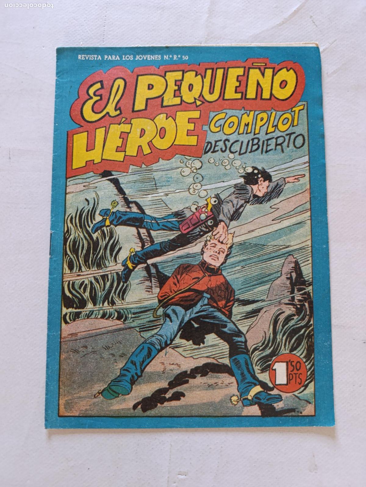 Tebeos: EL PEQUE&Ntilde;O HEROE N&ordm; 111 - COMPLOT DESCUBIERTO - MAGA - ORIGINAL (HU)