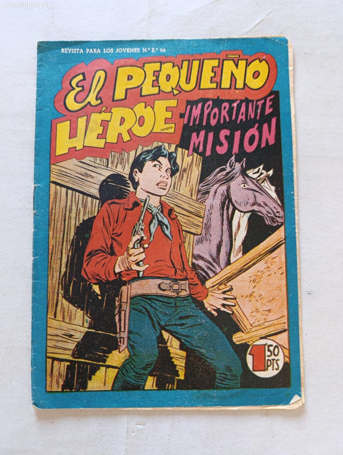 Tebeos: EL PEQUE&Ntilde;O HEROE N&ordm; 113 - IMPORTANTE MISION - MAGA - ORIGINAL (HU)