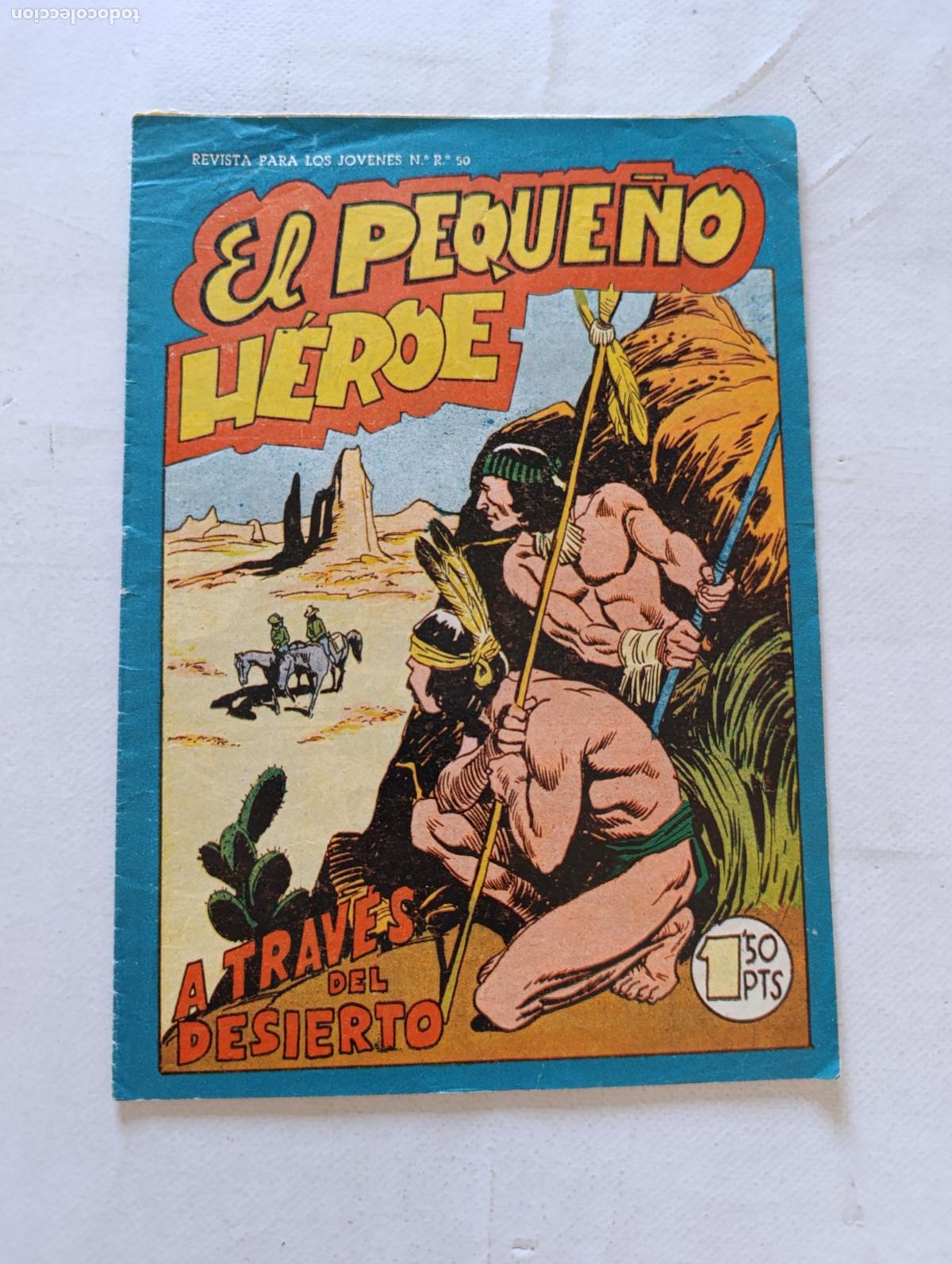 Tebeos: EL PEQUE&Ntilde;O HEROE N&ordm; 114 - A TRAVES DEL DESIERTO - MAGA - ORIGINAL (HU)