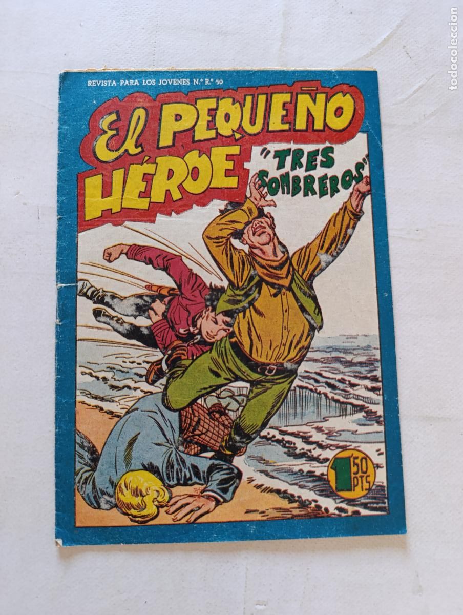 Tebeos: EL PEQUE&Ntilde;O HEROE N&ordm; 119 - TRES SOMBREROS - MAGA - ORIGINAL (HU)