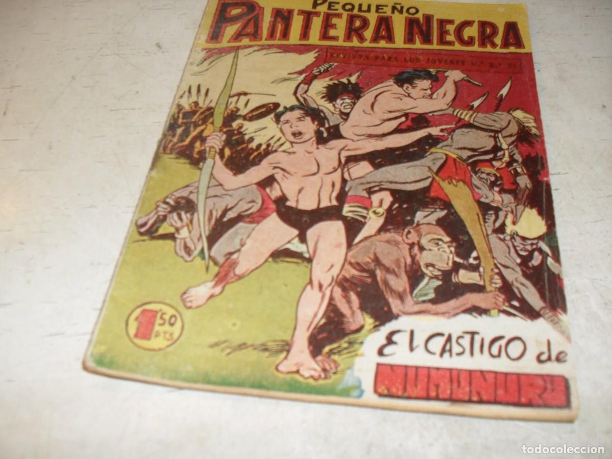 Tebeos: (ORIGINAL)PEQUE&Ntilde;O PANTERA NEGRA N&ordm; 66,EL CASTIGO DE NUMUNURU,DE 329,MAGA,1958