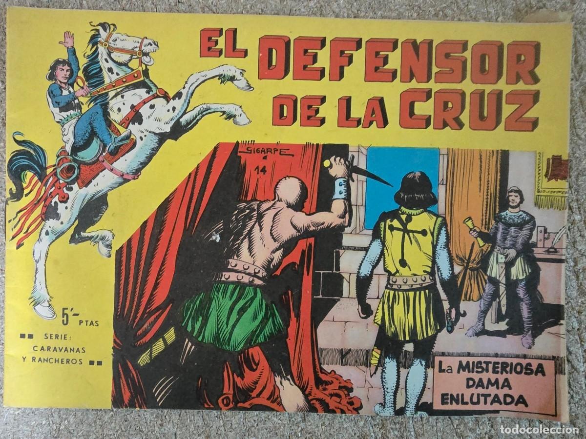 Tebeos: El Defensor De La Cruz 14 La Misteriosa Dama Enlutada.Maga