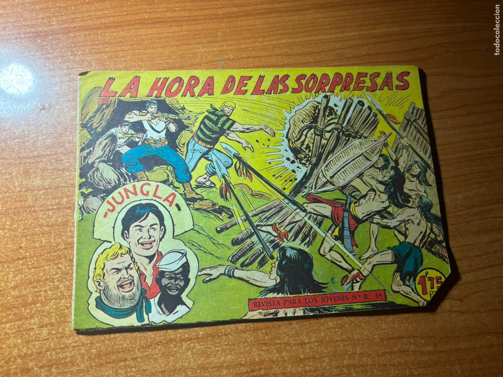 Tebeos: JUNGLA N&ordm; 35 EDITORIAL MAGA ORIGINAL
