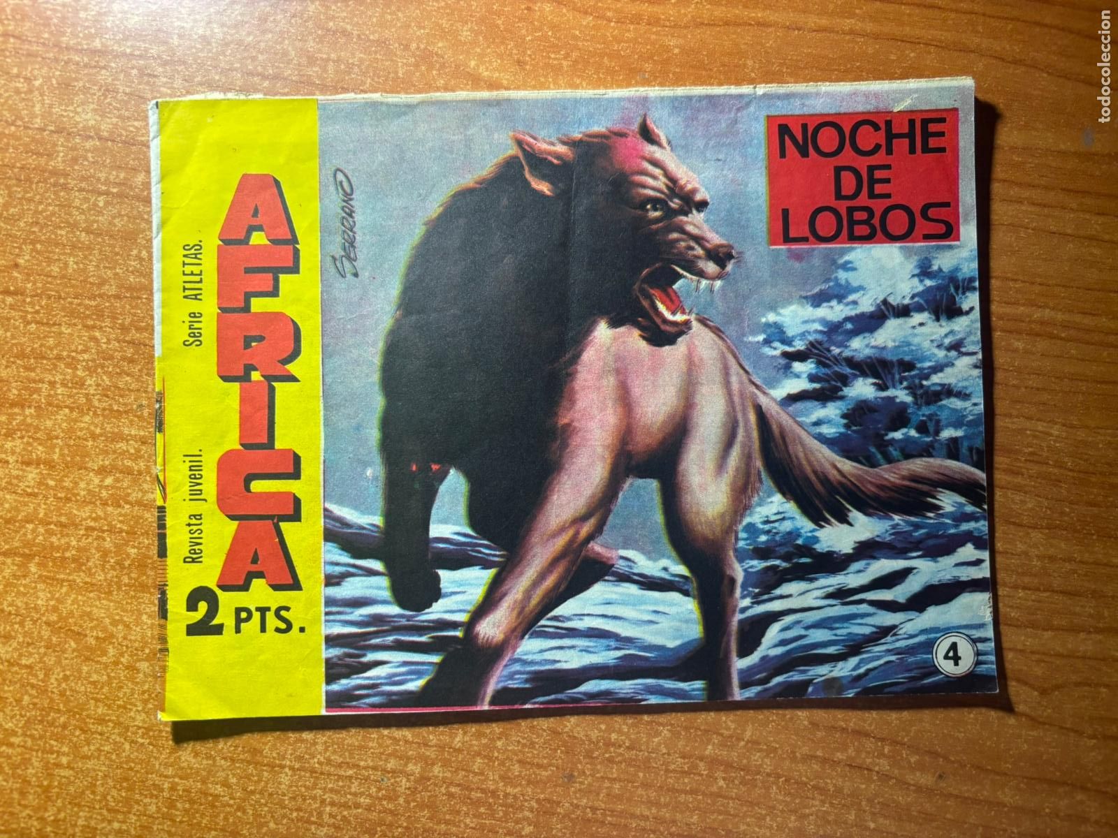 Tebeos: AFRICA N&ordm; 4 EDITORIAL MAGA ORIGINAL