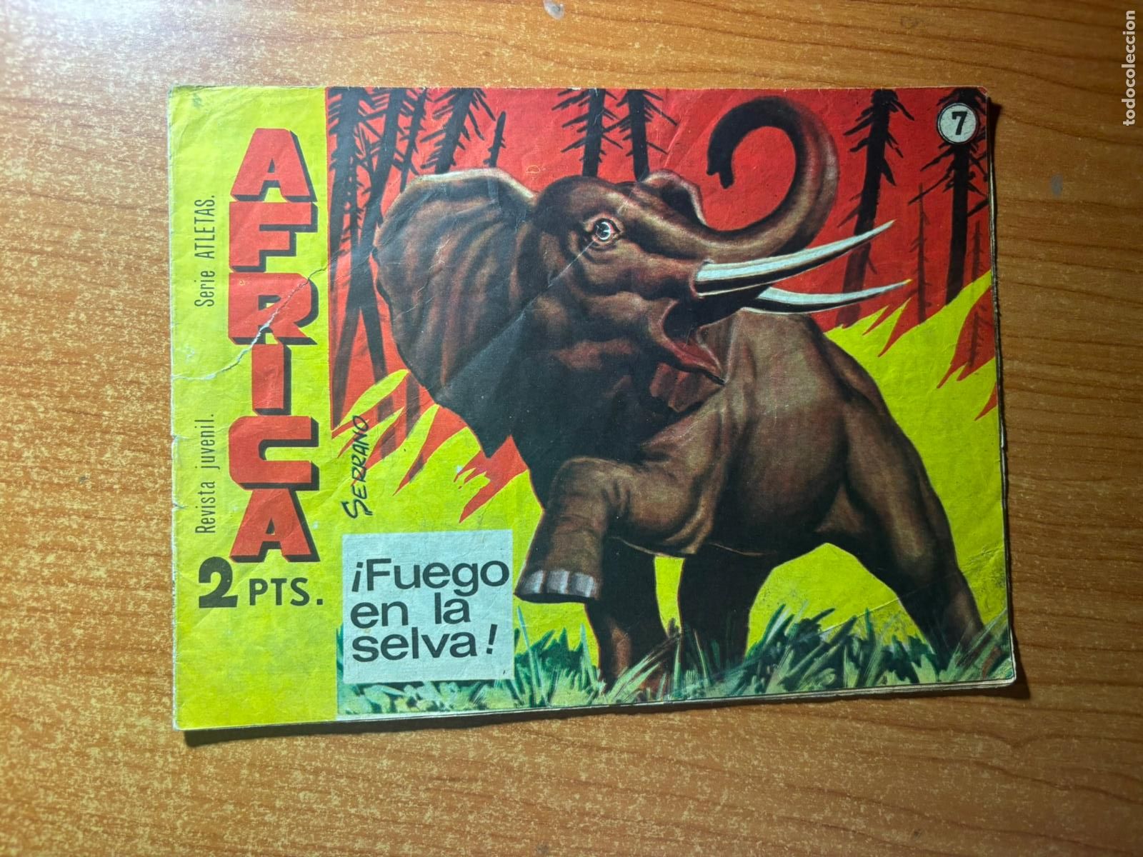 Tebeos: AFRICA N&ordm; 7 EDITORIAL MAGA ORIGINAL