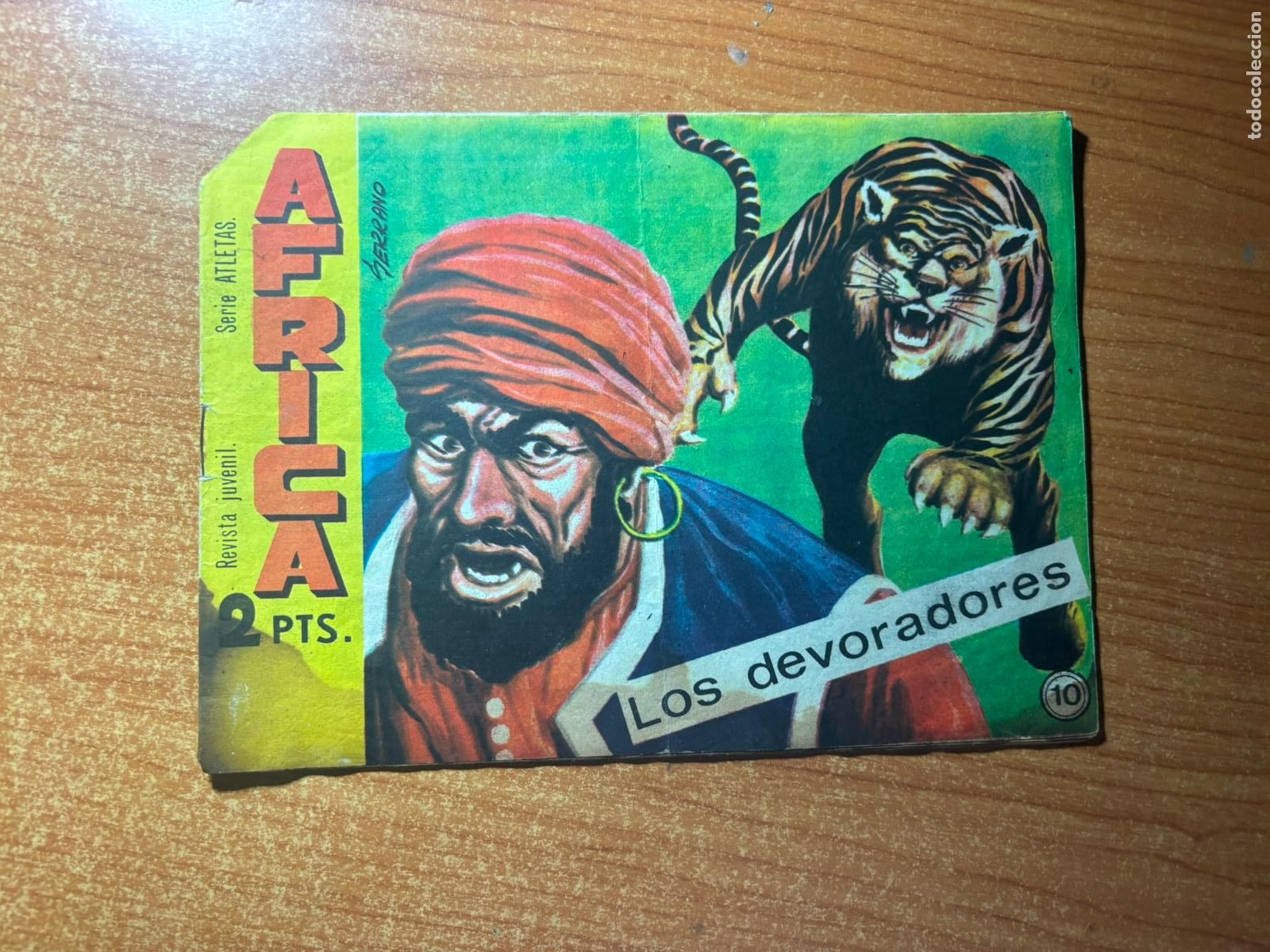 Tebeos: AFRICA N&ordm; 10 EDITORIAL MAGA ORIGINAL