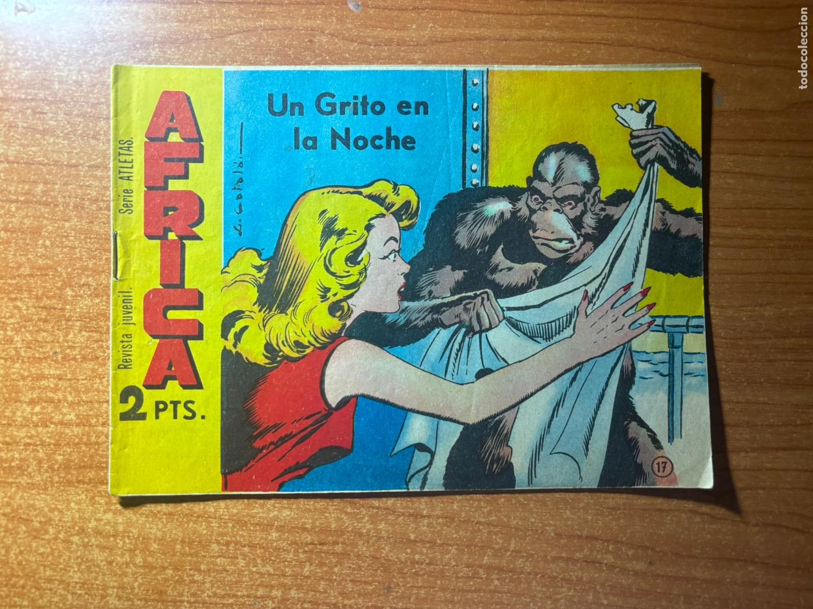 Tebeos: AFRICA N&ordm; 17 EDITORIAL MAGA ORIGINAL - Foto 1