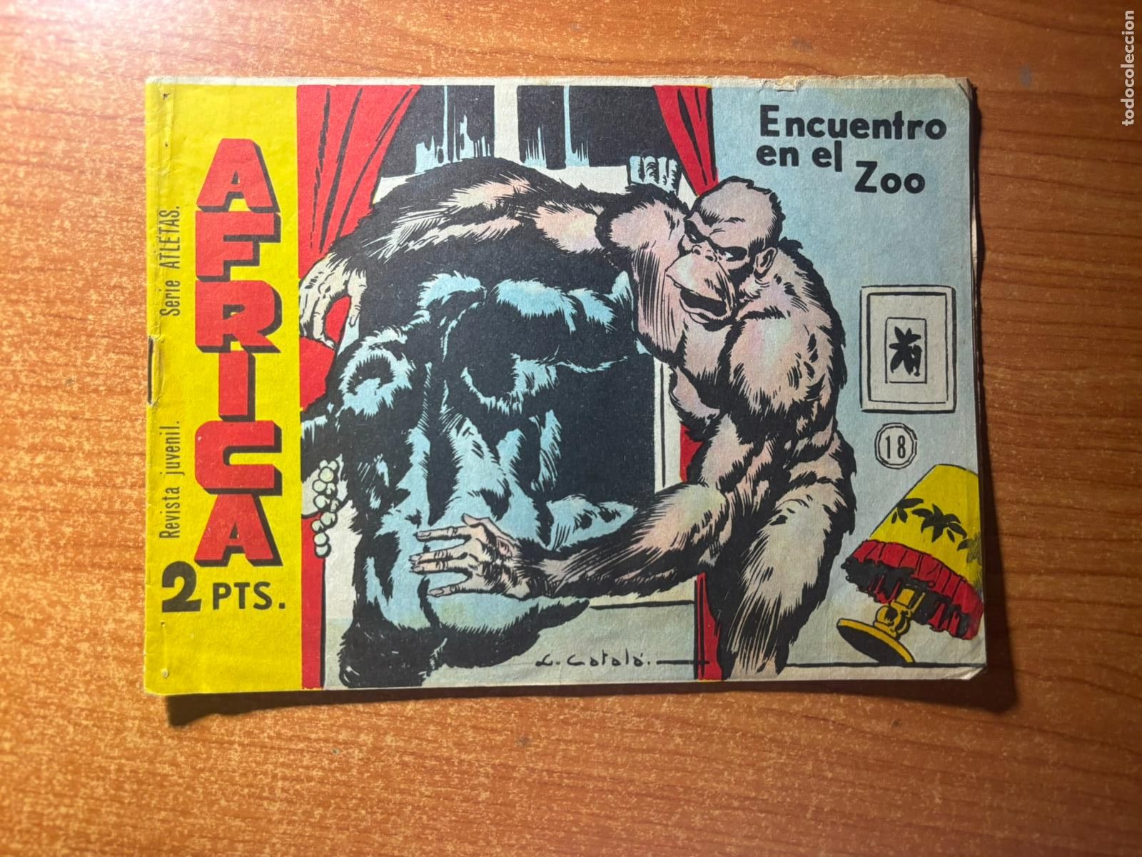 Tebeos: AFRICA N&ordm; 18 EDITORIAL MAGA ORIGINAL