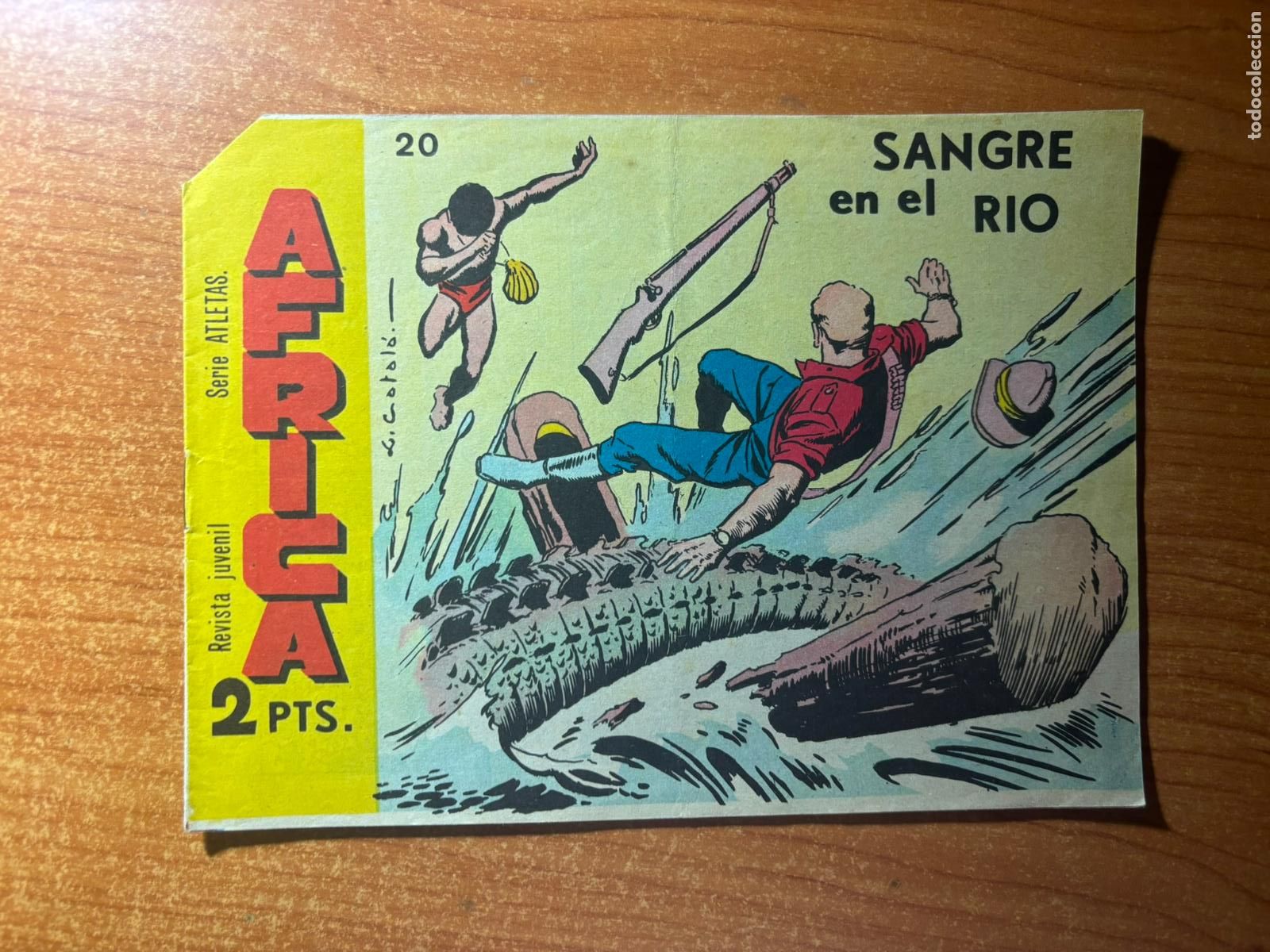 Tebeos: AFRICA N&ordm; 20 EDITORIAL MAGA ORIGINAL - Foto 1