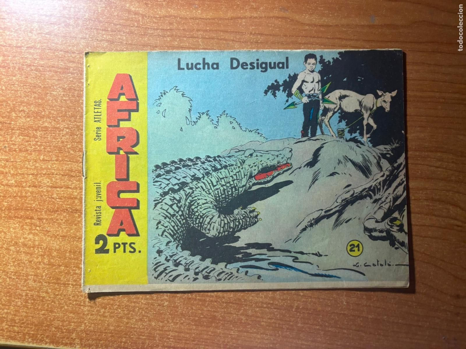 Tebeos: AFRICA N&ordm; 21 EDITORIAL MAGA ORIGINAL