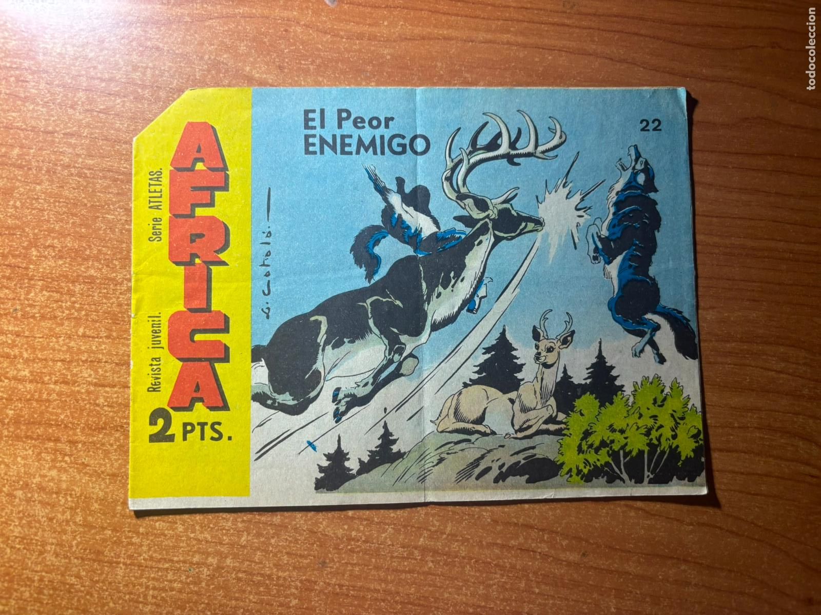 Tebeos: AFRICA N&ordm; 22 EDITORIAL MAGA ORIGINAL