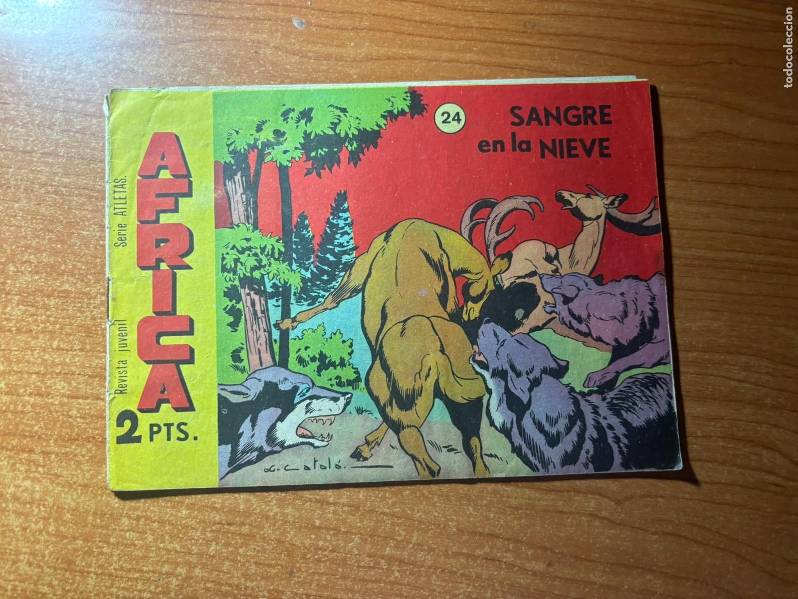 Tebeos: AFRICA N&ordm; 24 EDITORIAL MAGA ORIGINAL