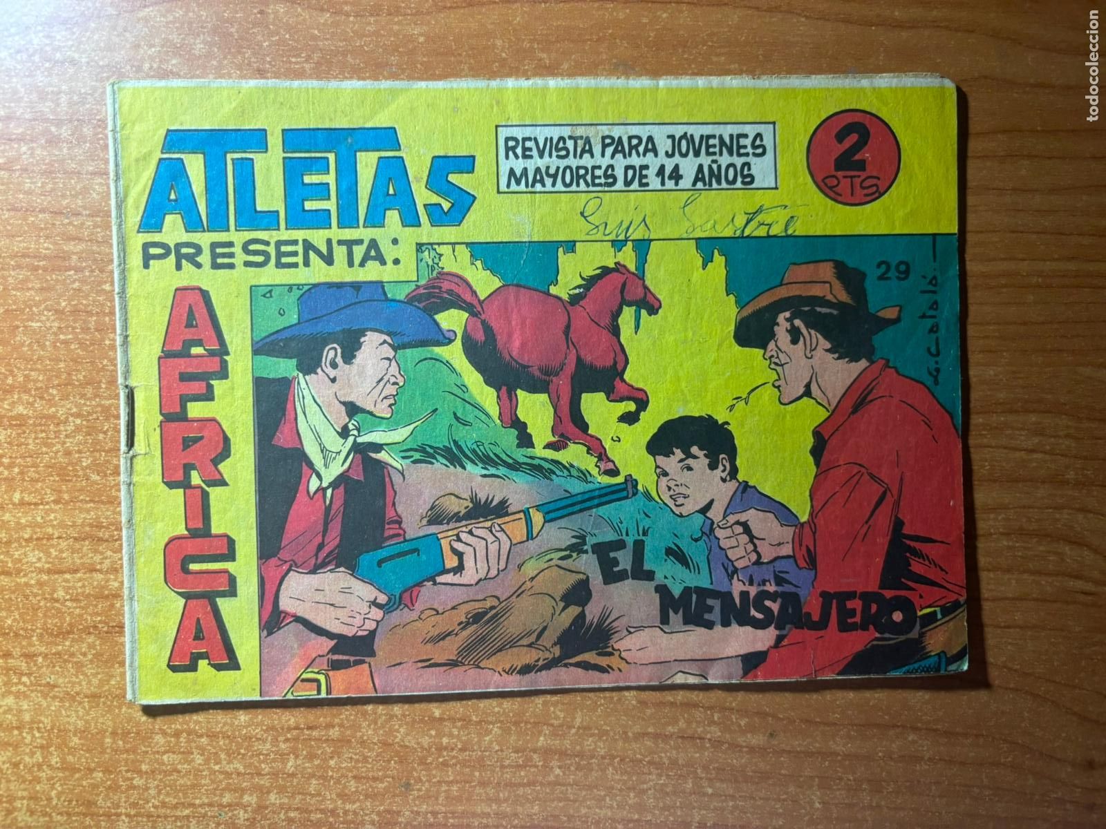 Tebeos: AFRICA N&ordm; 29 EDITORIAL MAGA ORIGINAL