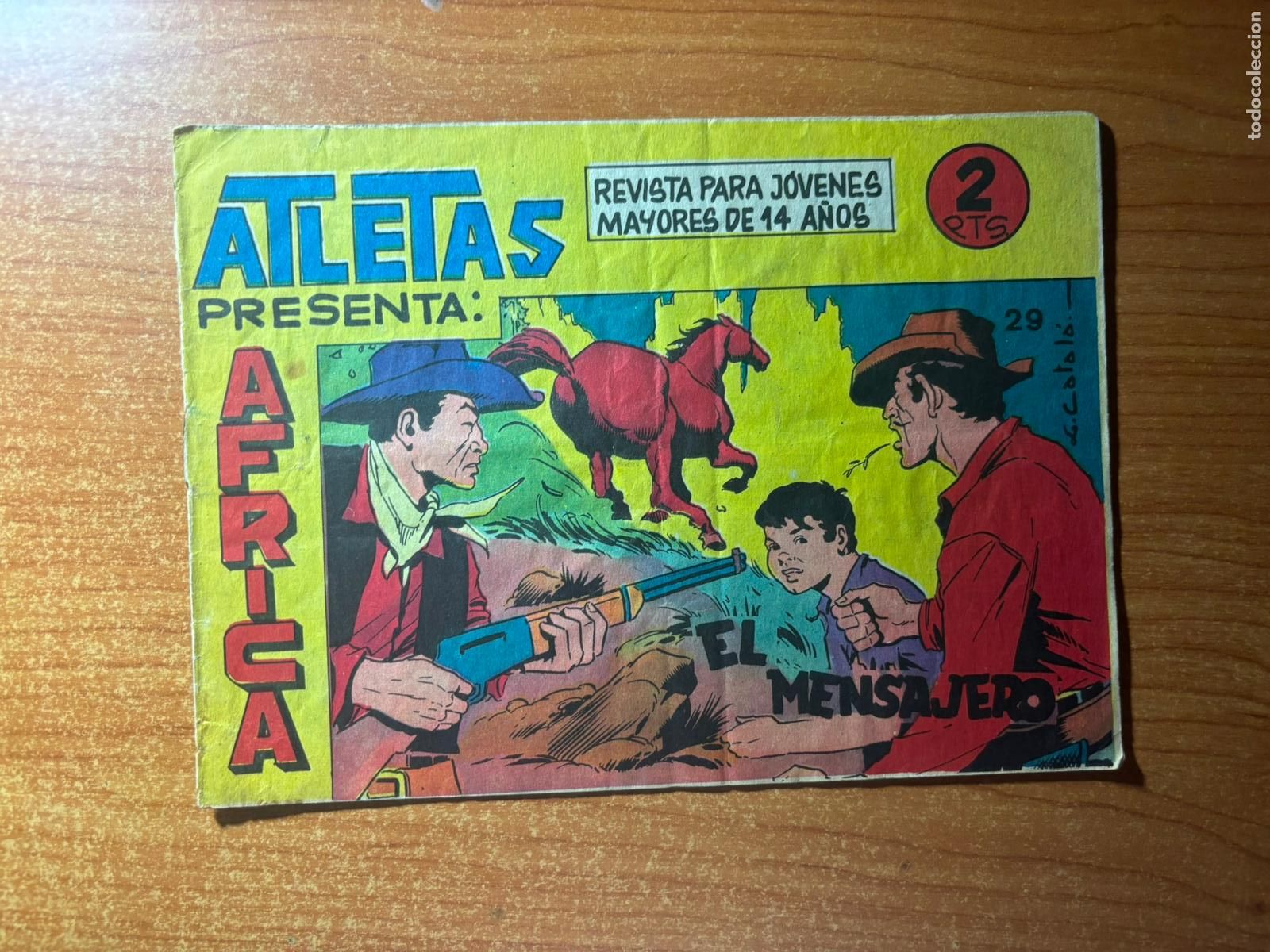 Tebeos: AFRICA N&ordm; 29 EDITORIAL MAGA ORIGINAL