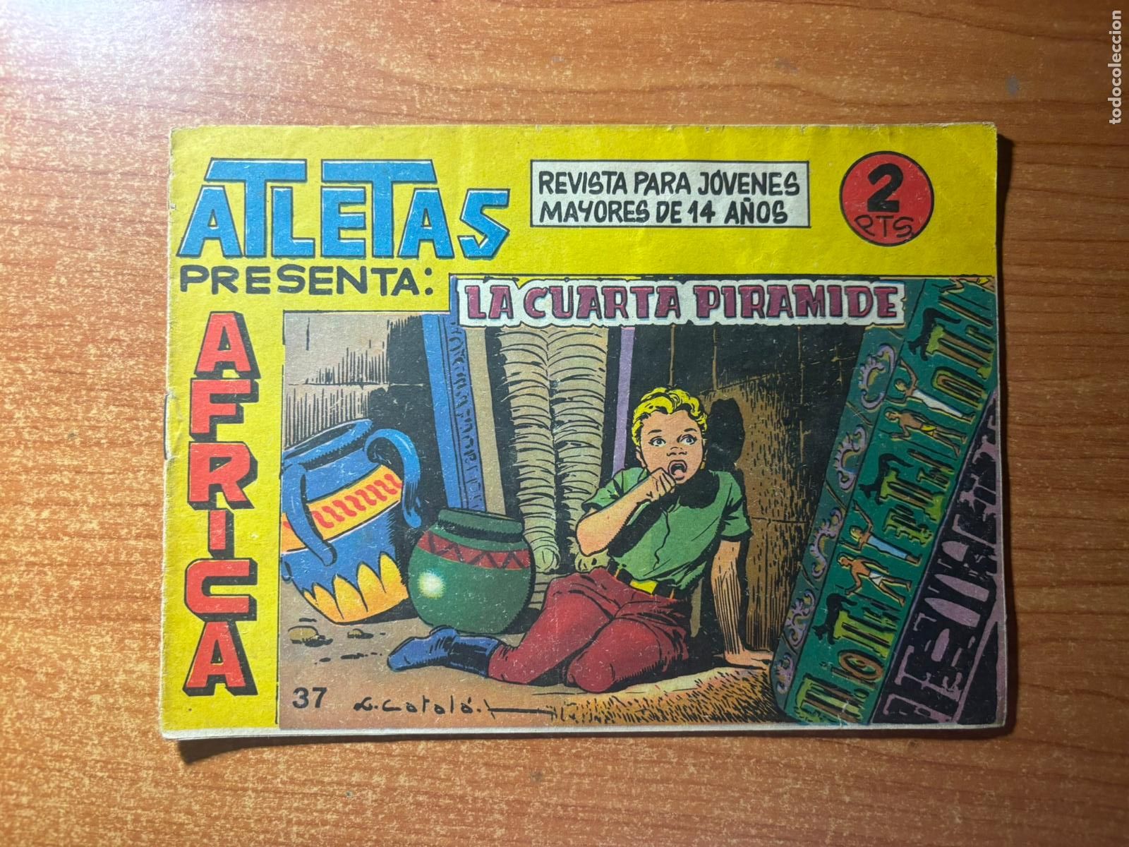 Tebeos: AFRICA N&ordm; 37 EDITORIAL MAGA ORIGINAL