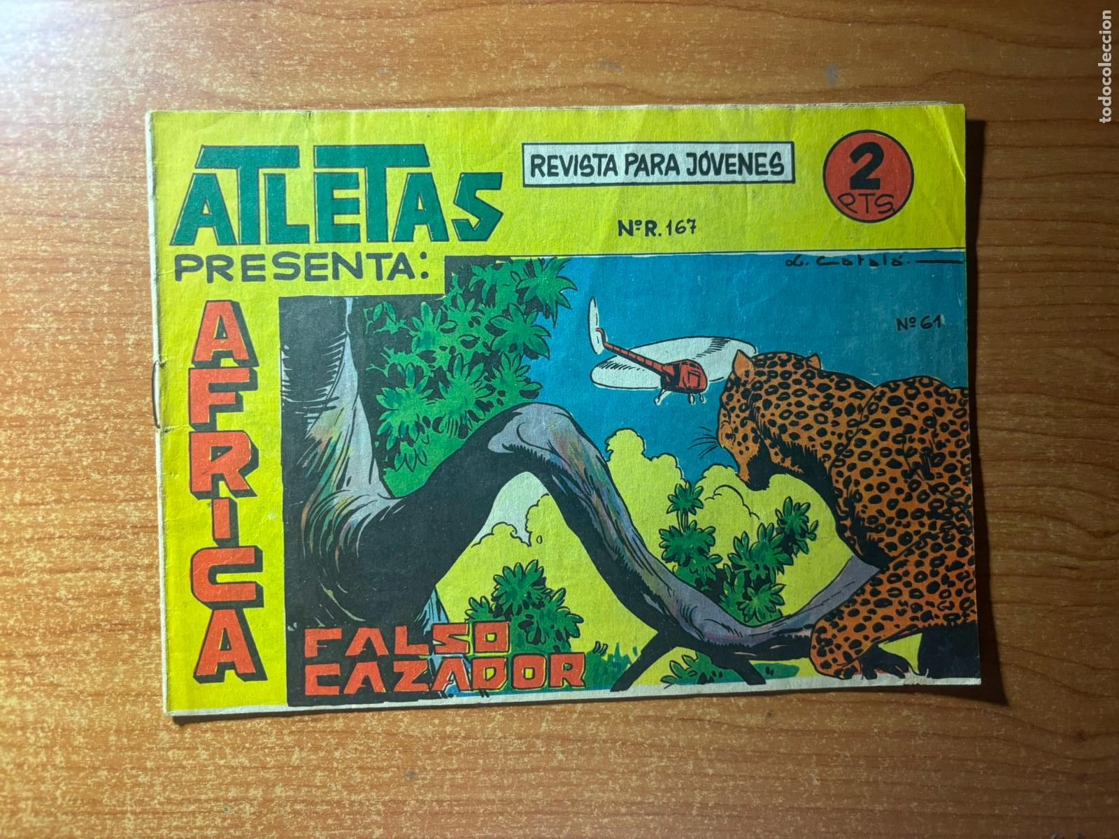 Tebeos: AFRICA N&ordm; 61 EDITORIAL MAGA ORIGINAL