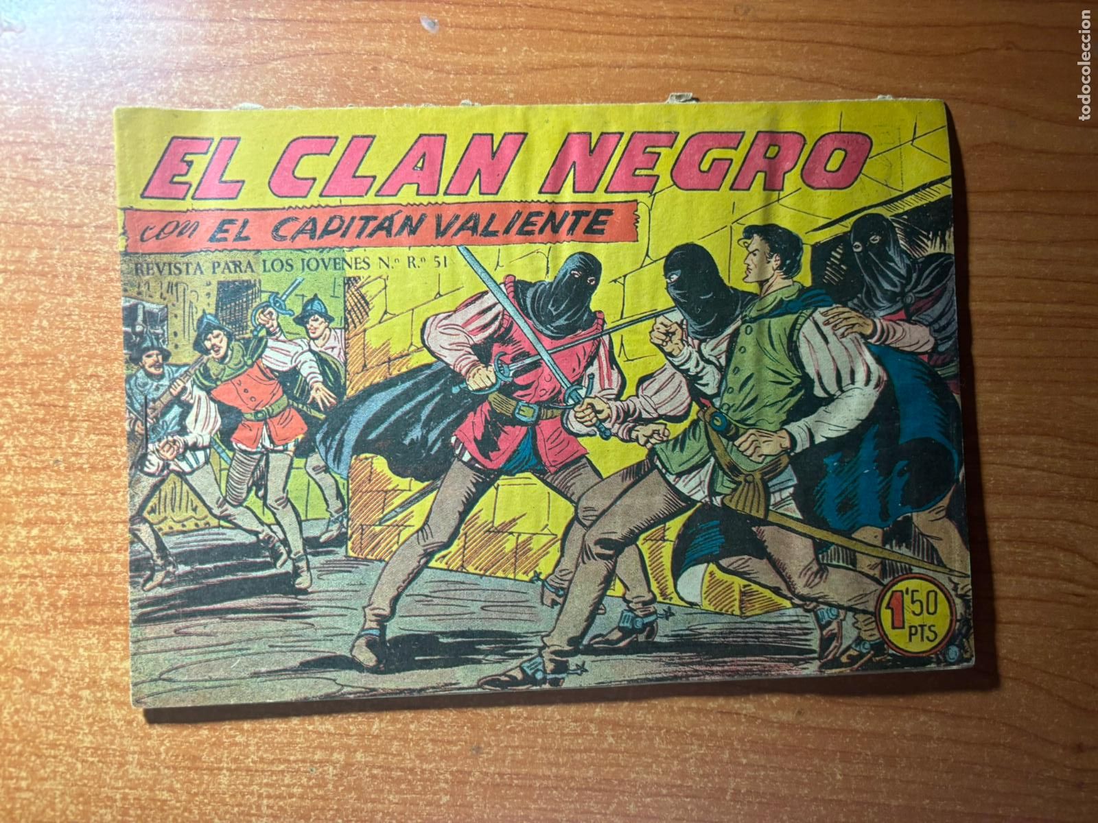 Tebeos: EL CAPITAN VALIENTE N&ordm; 20 EDITORIAL MAGA ORIGINAL