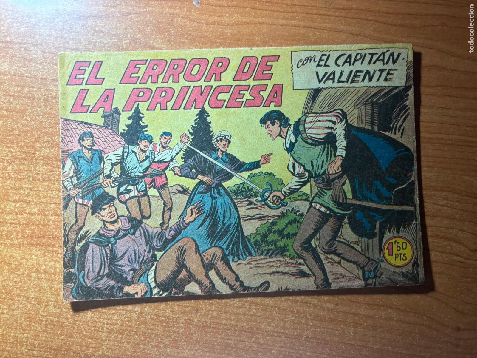 Tebeos: EL CAPITAN VALIENTE N&ordm; 19 EDITORIAL MAGA ORIGINAL