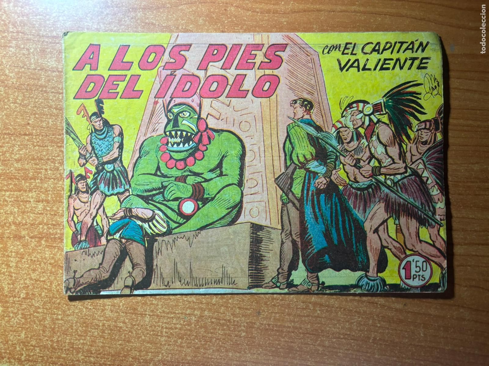 Tebeos: EL CAPITAN VALIENTE N&ordm; 12 EDITORIAL MAGA ORIGINAL - Foto 1