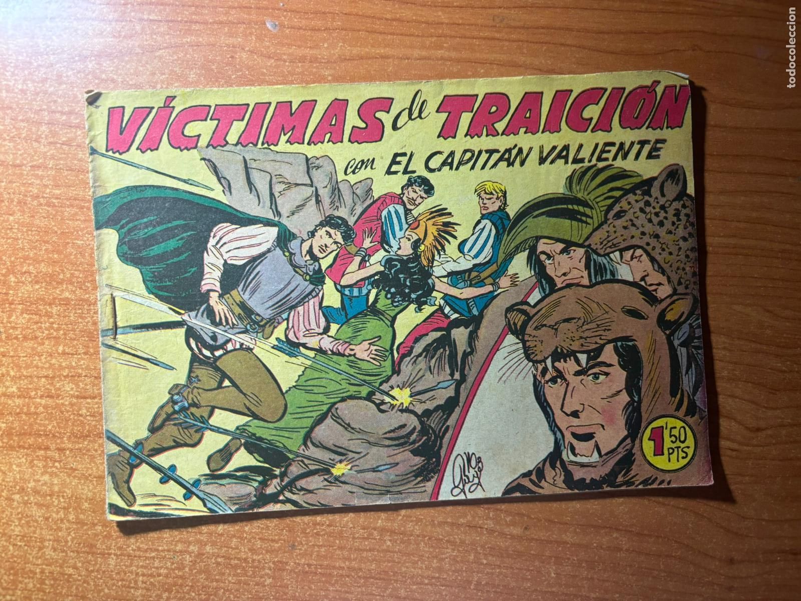 Tebeos: EL CAPITAN VALIENTE N&ordm; 7 EDITORIAL MAGA ORIGINAL - Foto 1