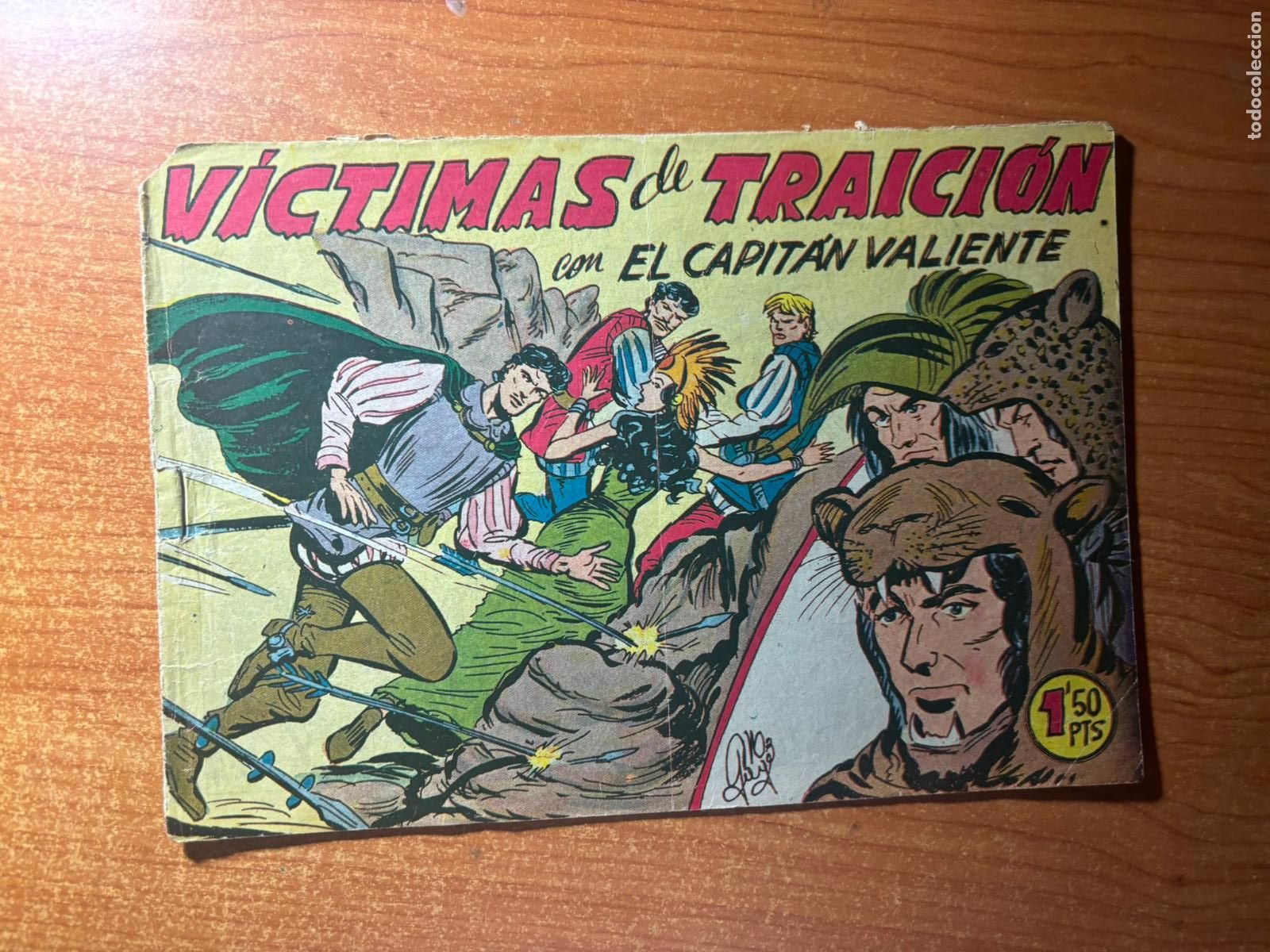 Tebeos: EL CAPITAN VALIENTE N&ordm; 7 EDITORIAL MAGA ORIGINAL