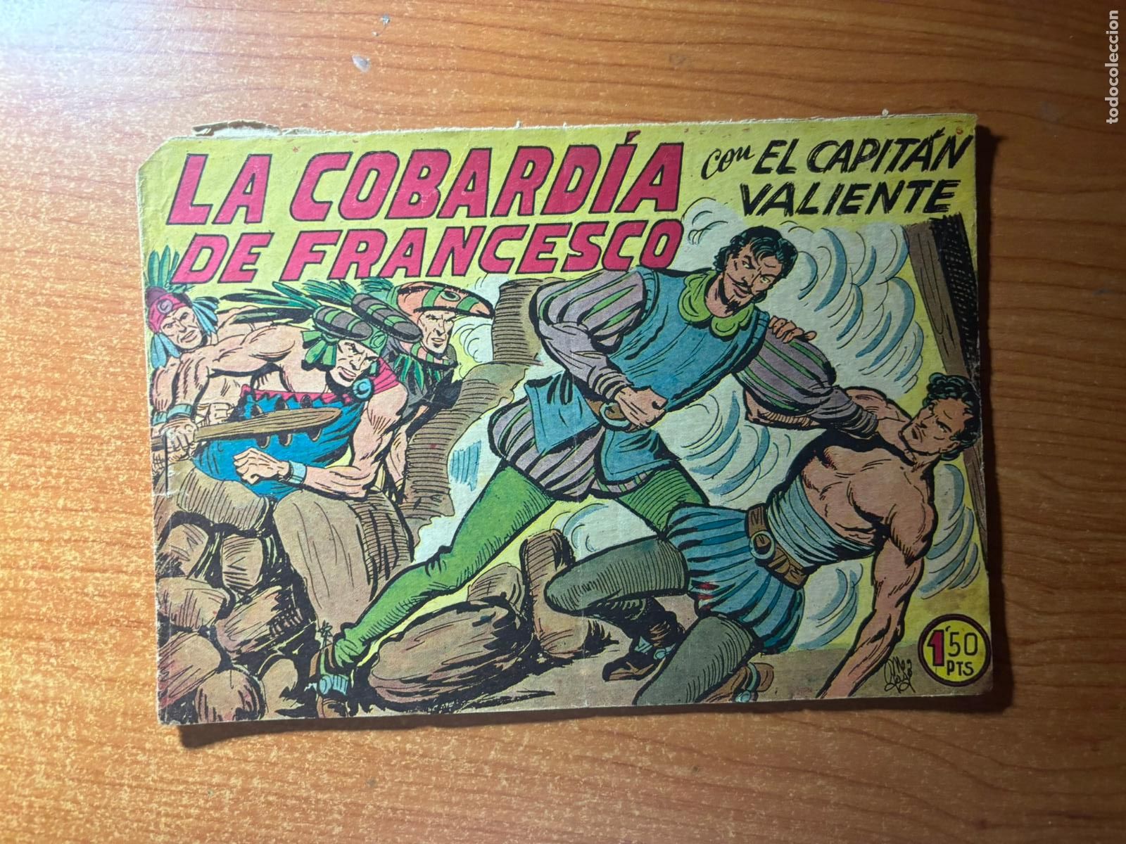 Tebeos: EL CAPITAN VALIENTE N&ordm; 4 EDITORIAL MAGA ORIGINAL - Foto 1