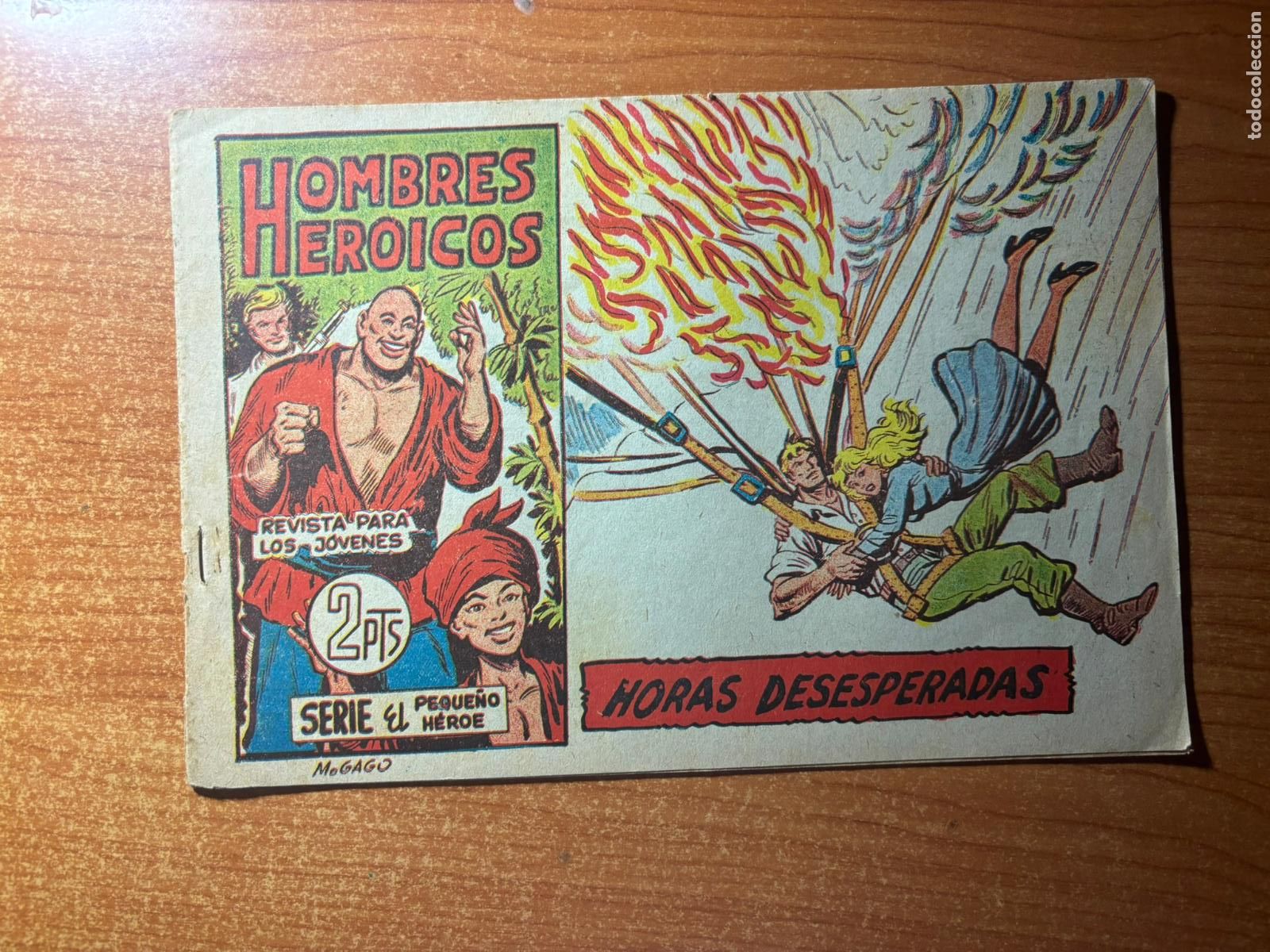 Tebeos: HOMBRES HEROICOS N&ordm; 19 EDITORIAL MAGA ORIGINAL