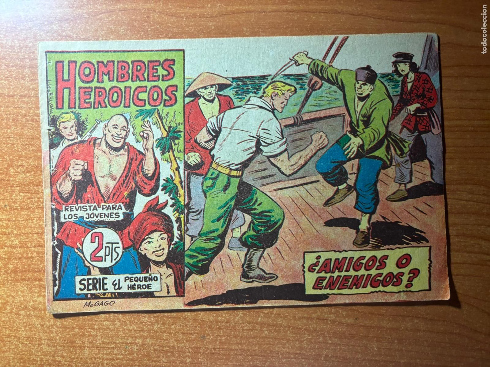 Tebeos: HOMBRES HEROICOS N&ordm; 20 EDITORIAL MAGA ORIGINAL