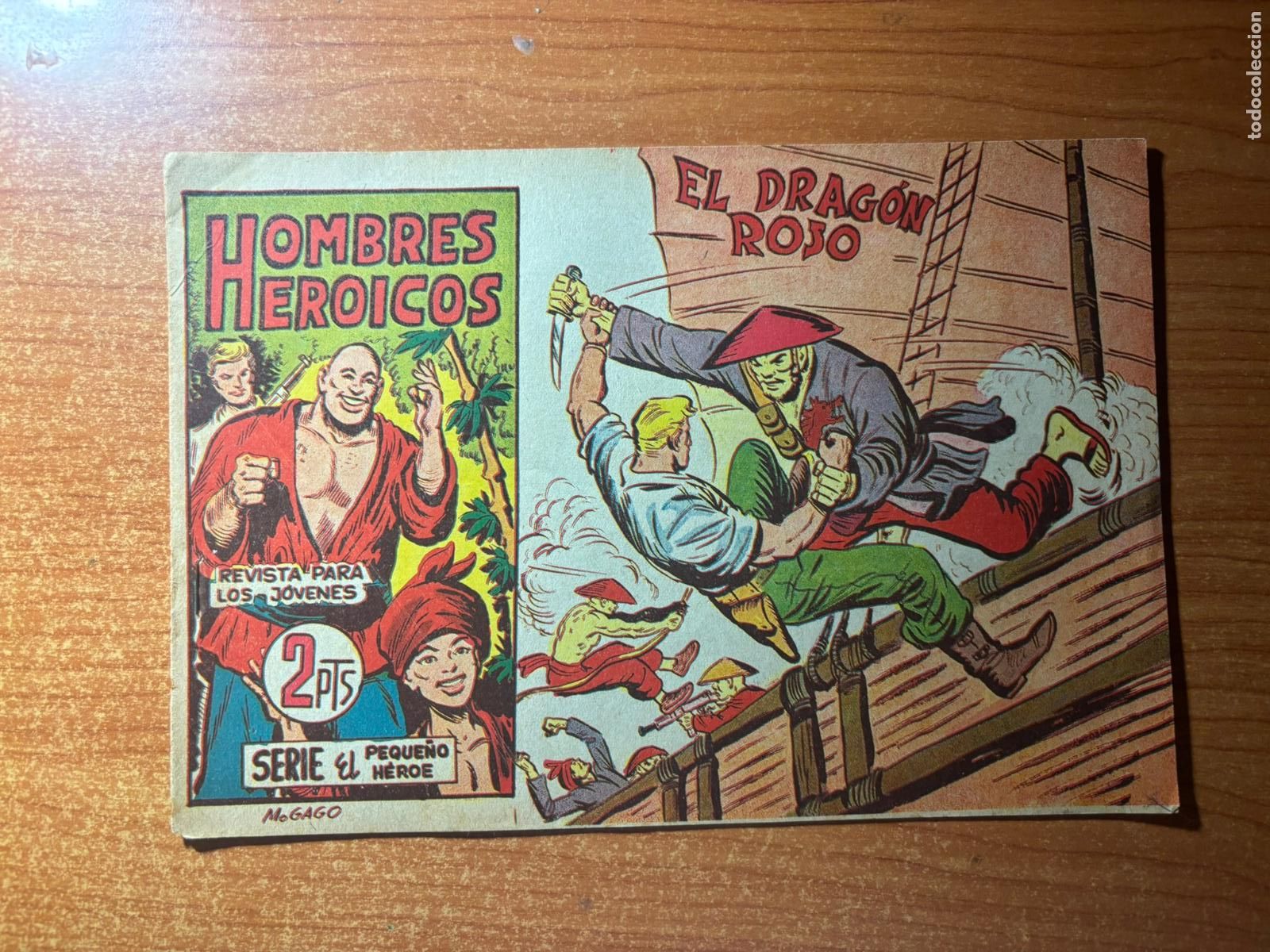 Tebeos: HOMBRES HEROICOS N&ordm; 21 EDITORIAL MAGA ORIGINAL