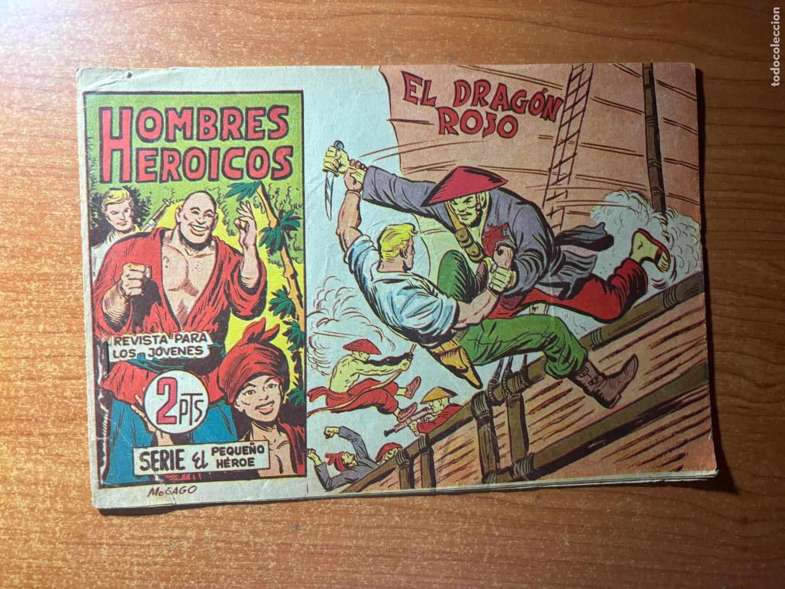 Tebeos: HOMBRES HEROICOS N&ordm; 21 EDITORIAL MAGA ORIGINAL+
